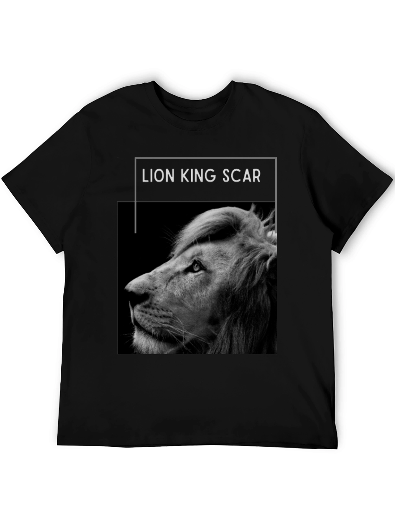 Lion King Scar Black T-Shirt