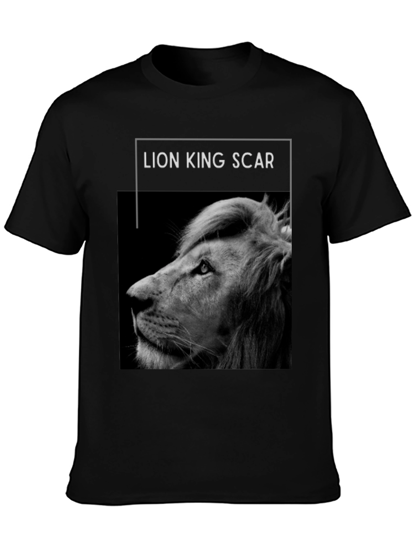 Lion King Scar Black T-Shirt