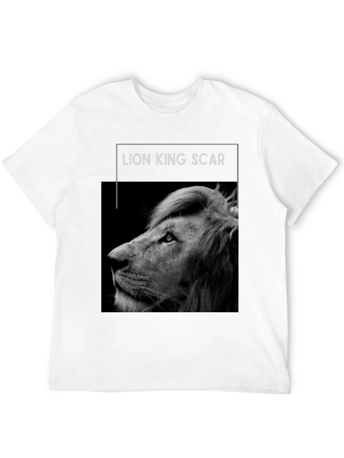 Lion King Scar Black T-Shirt
