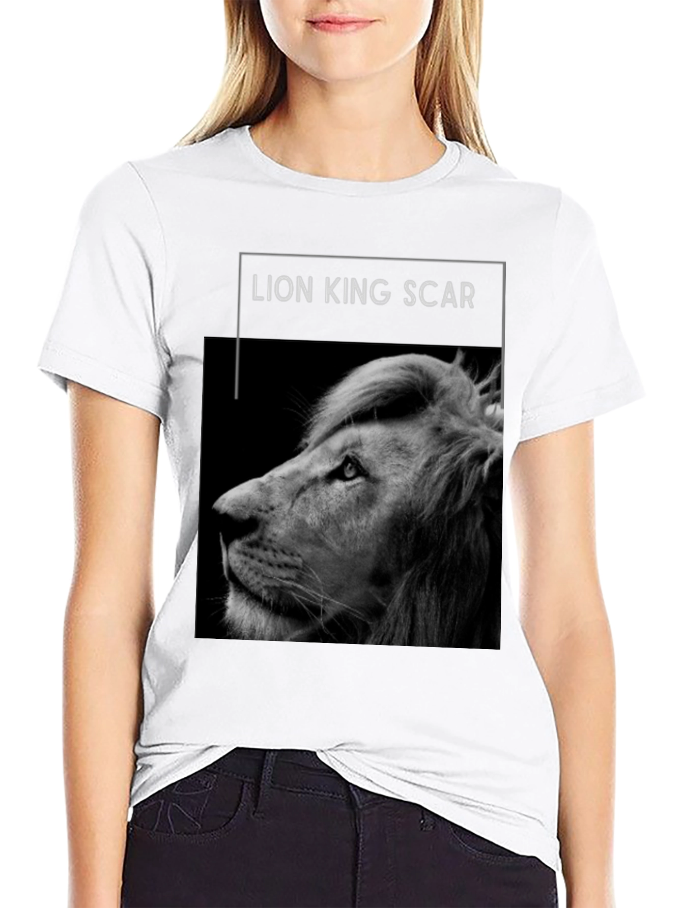 Lion King Scar Black T-Shirt