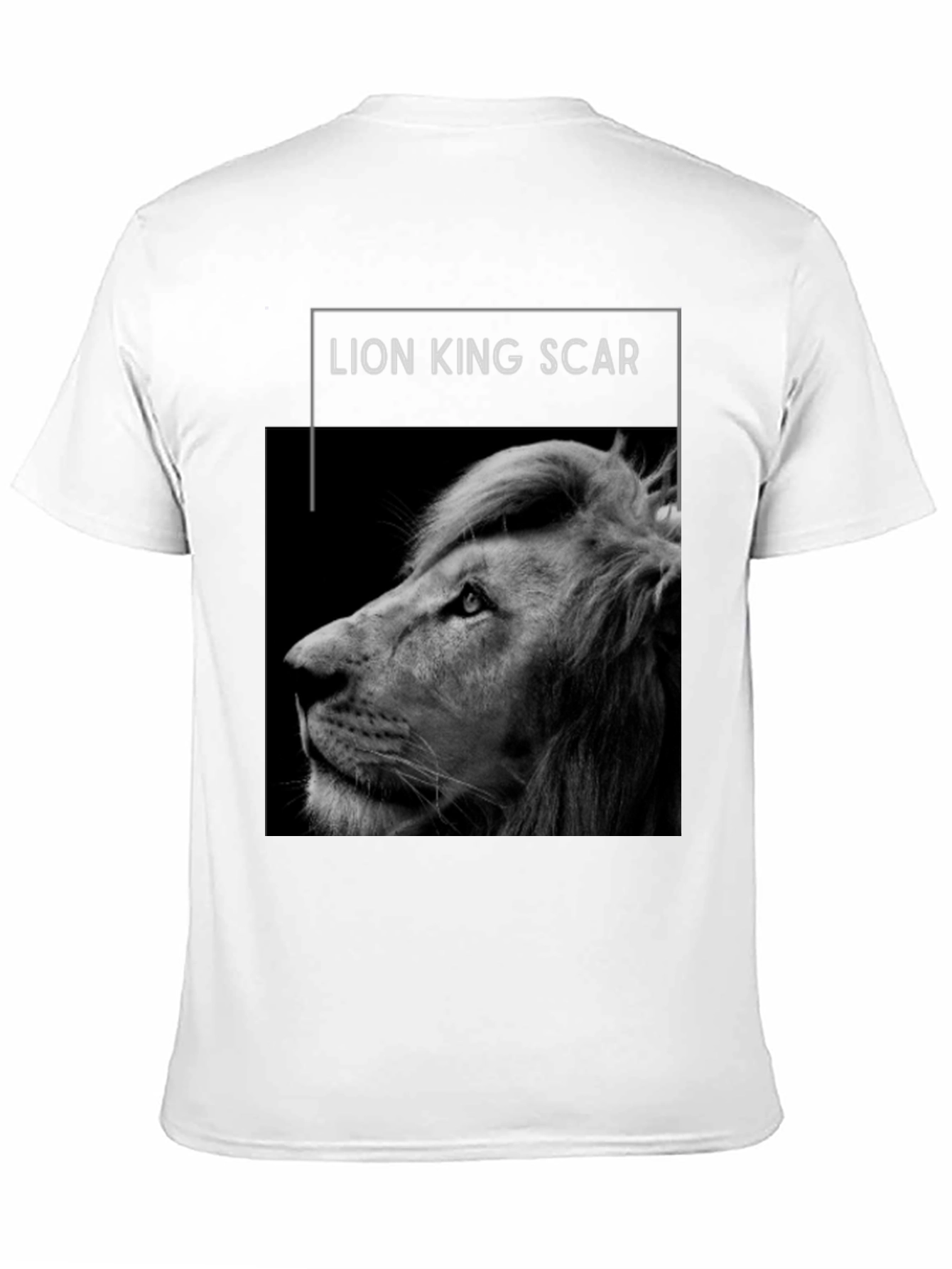 Lion King Scar Black T-Shirt