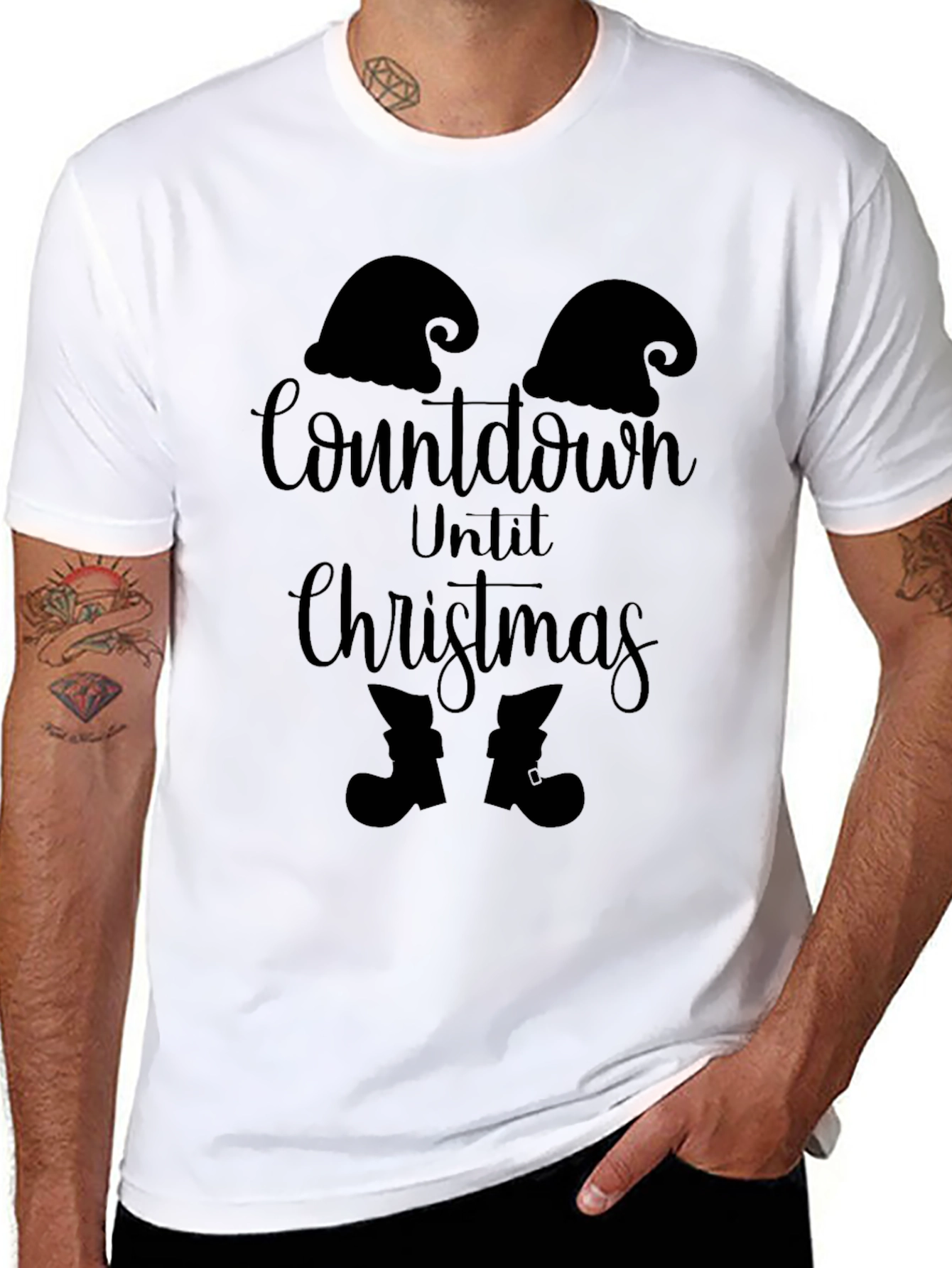 Christmas Countdown T-Shirt - Holiday Festive Tee