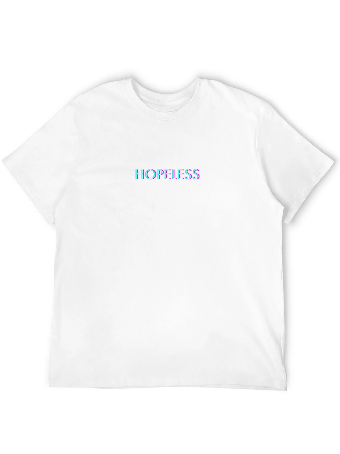 Hopeless Glitchcore Graphic Black T-Shirt