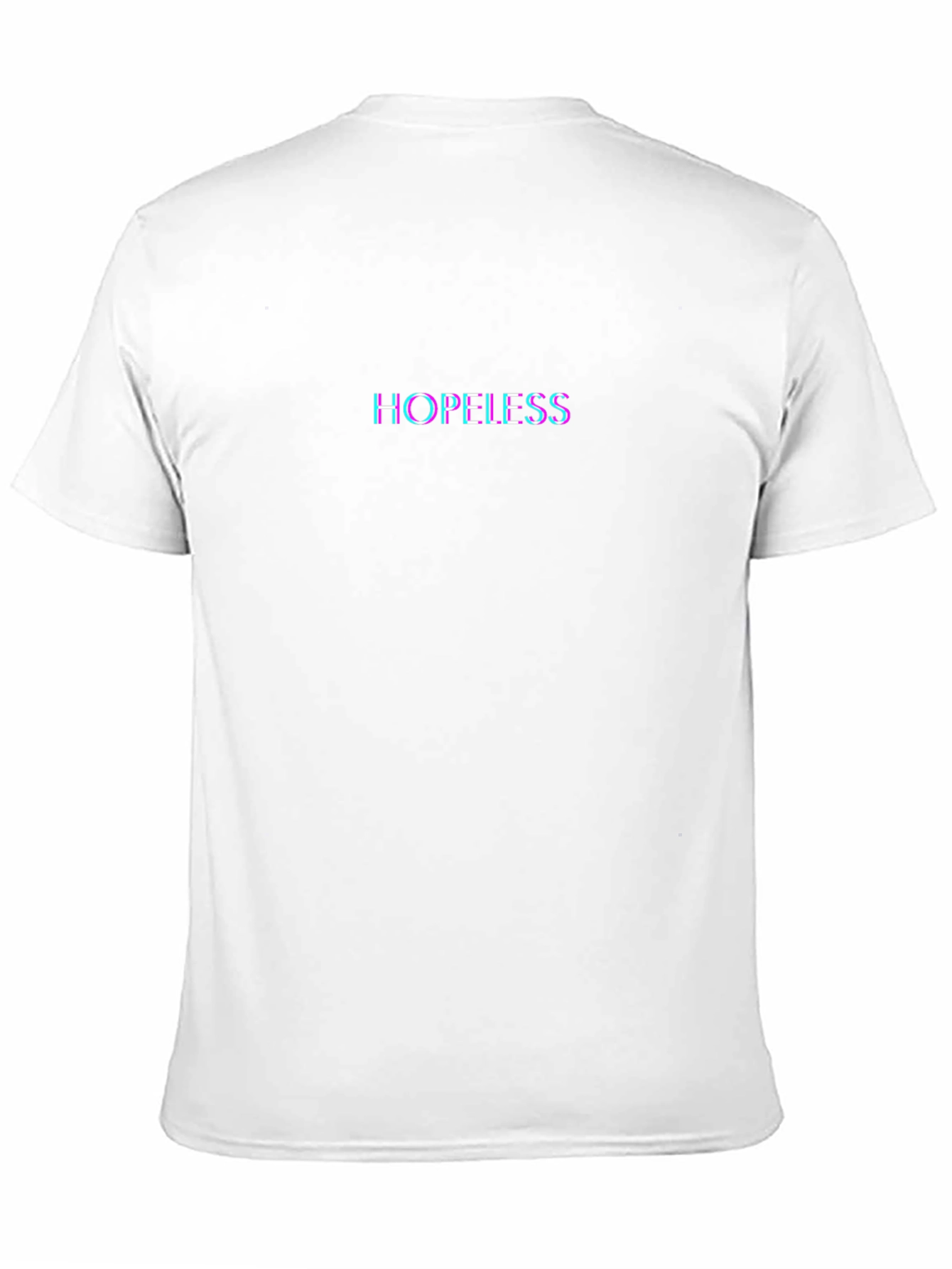 Hopeless Glitchcore Graphic Black T-Shirt
