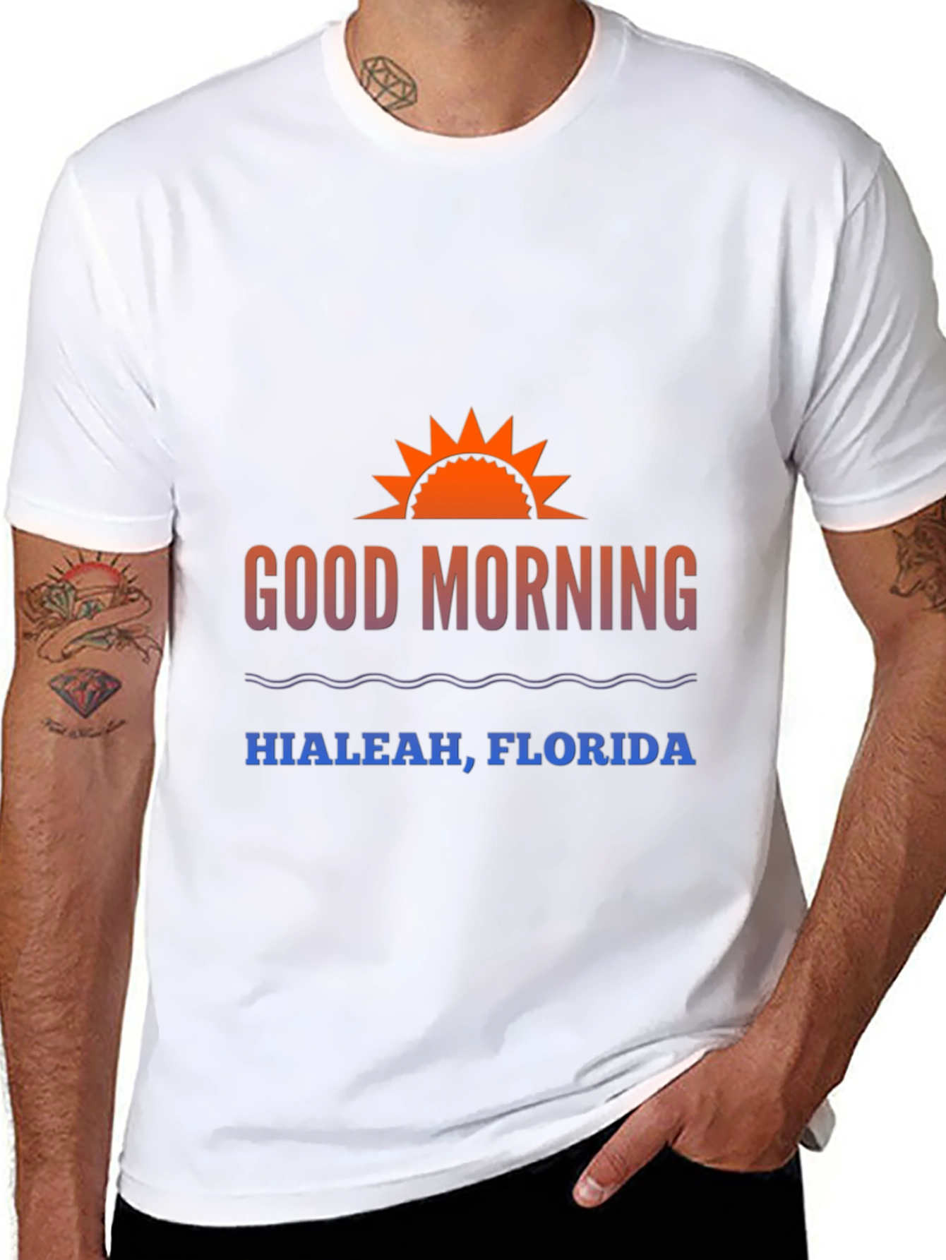 Good Morning Hialeah Florida T-Shirt