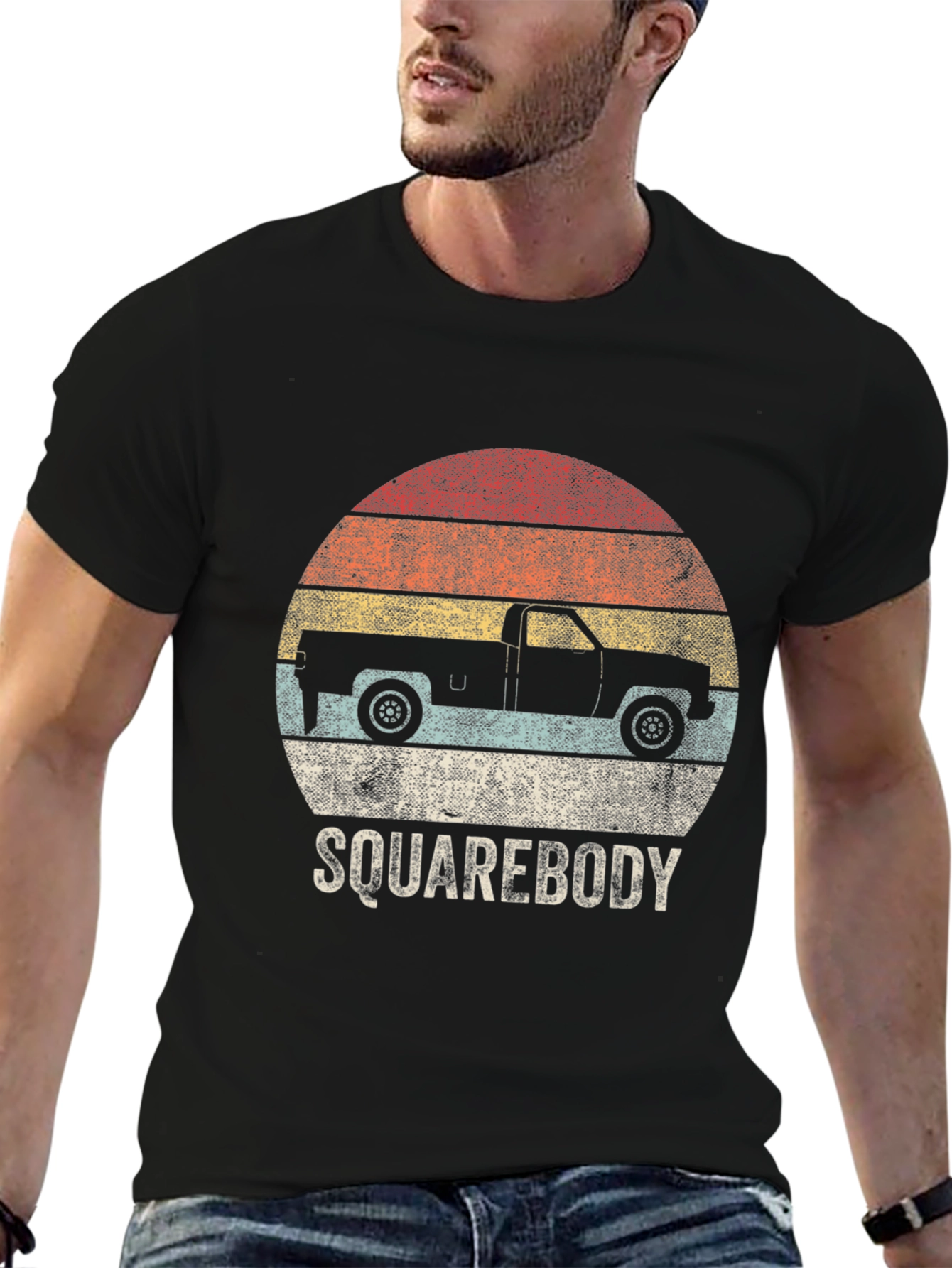 Retro Squarebody Truck T-Shirt