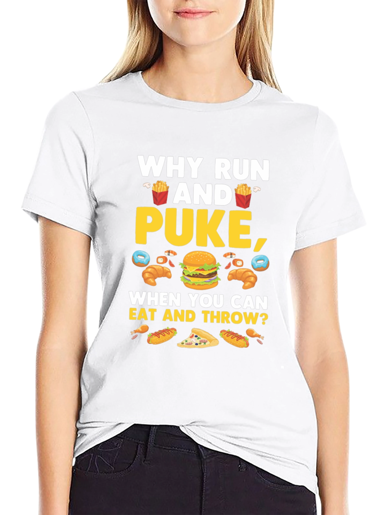 Eat and Throw Funny T-Shirt