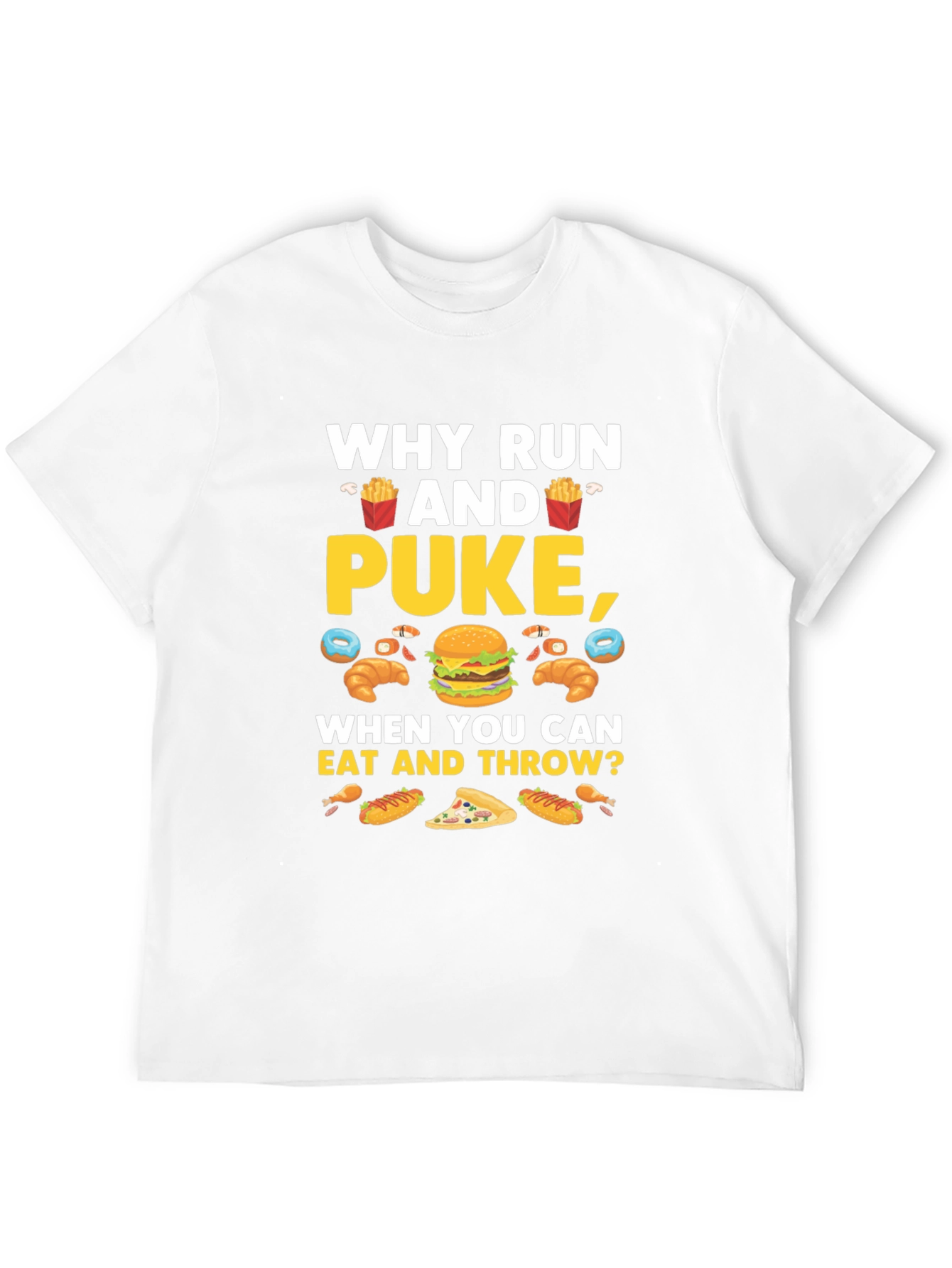 Eat and Throw Funny T-Shirt