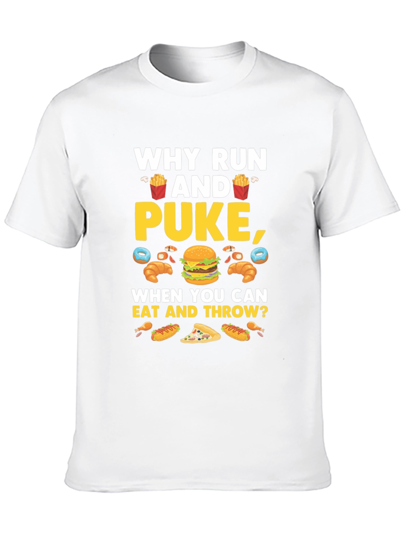 Eat and Throw Funny T-Shirt