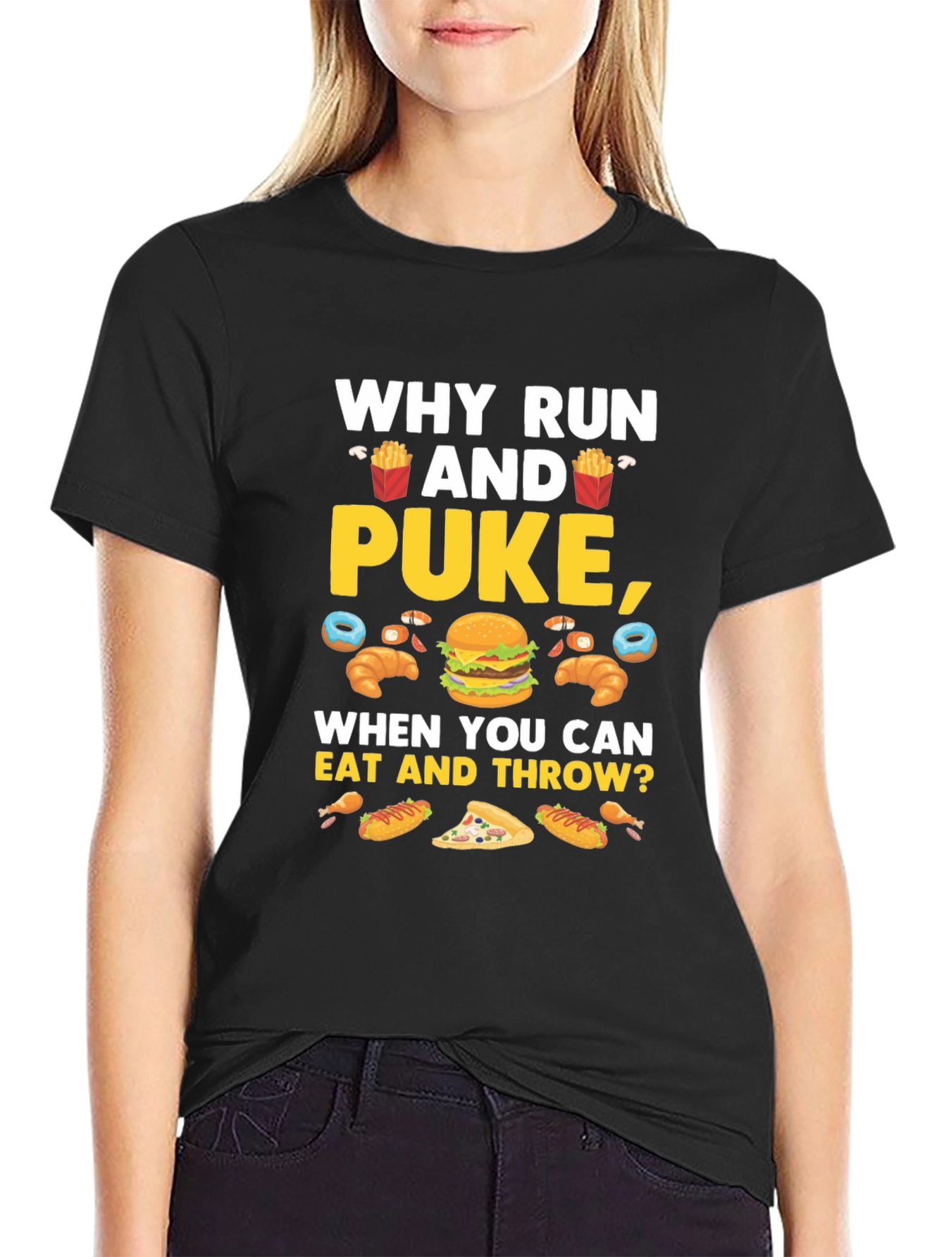 Eat and Throw Funny T-Shirt