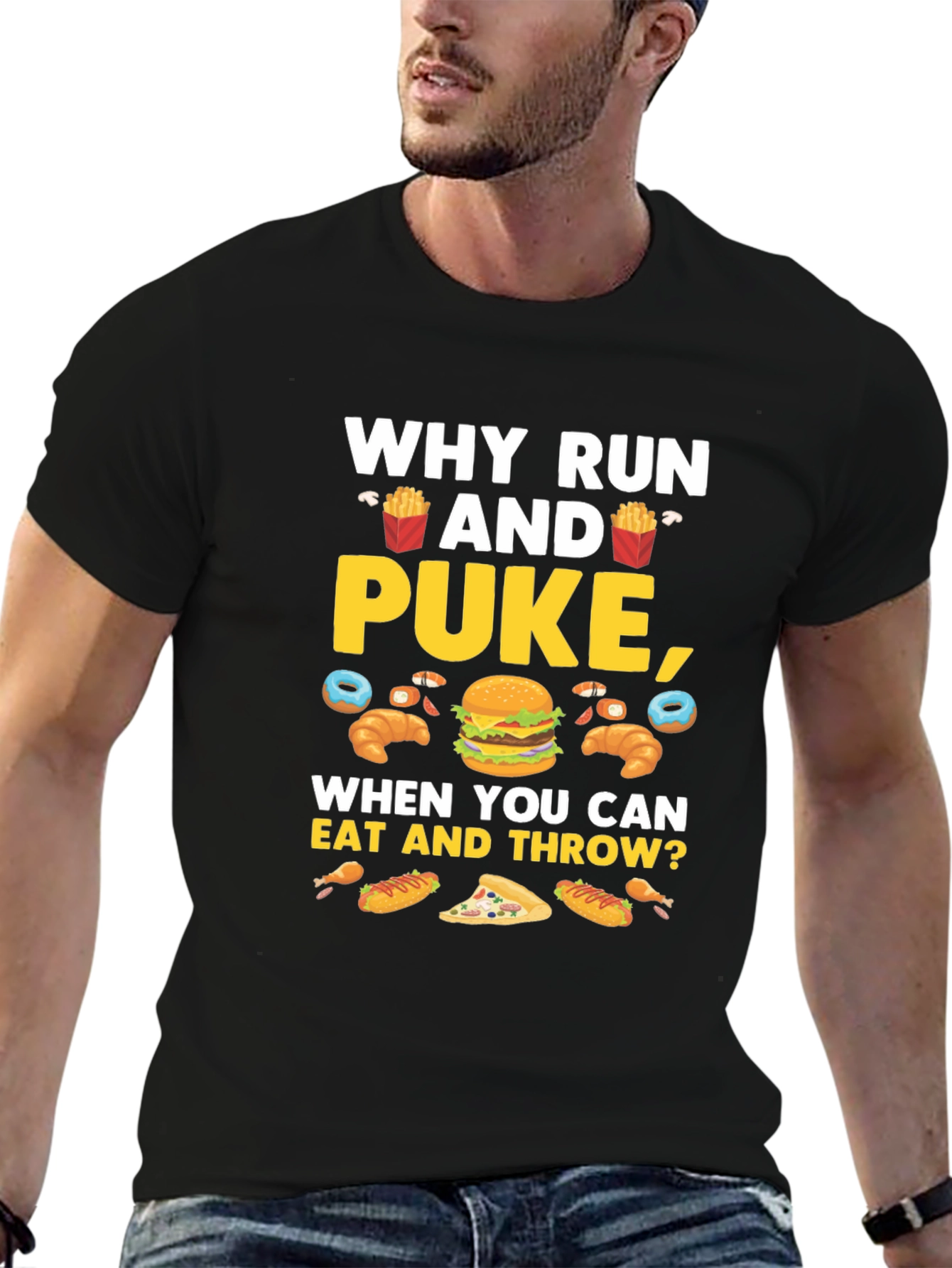 Eat and Throw Funny T-Shirt