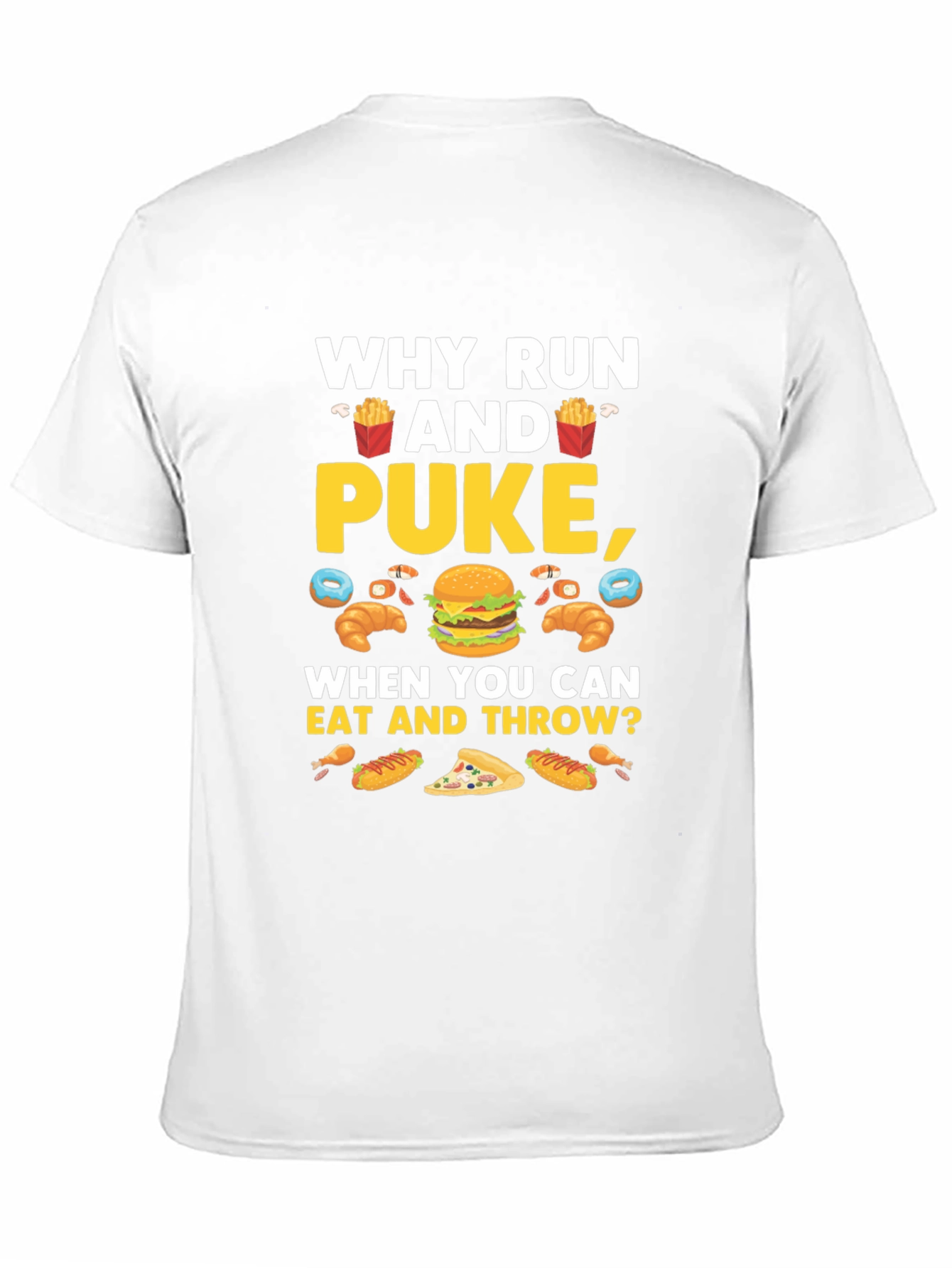 Eat and Throw Funny T-Shirt