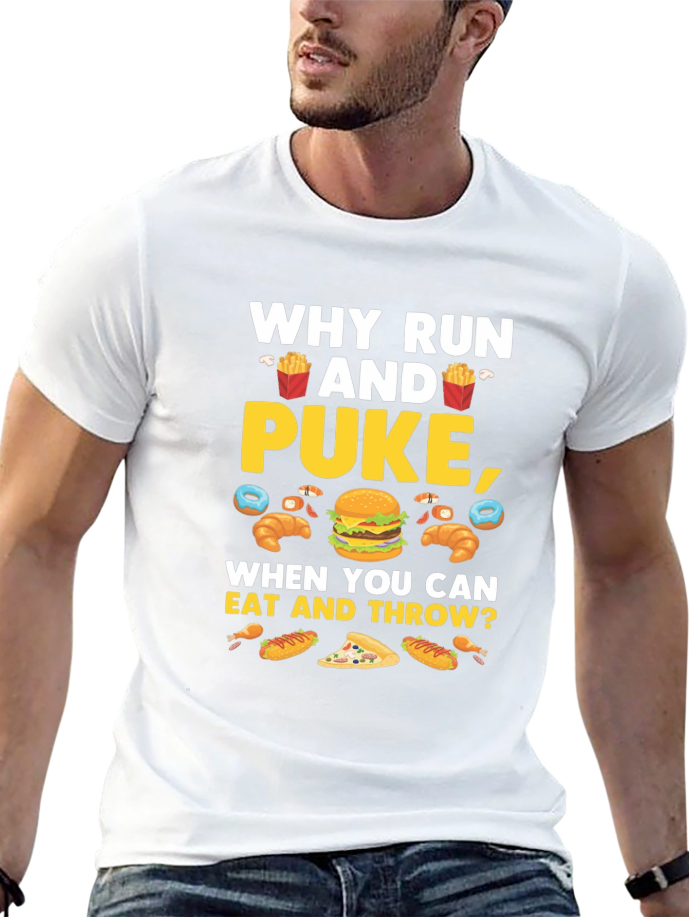 Eat and Throw Funny T-Shirt