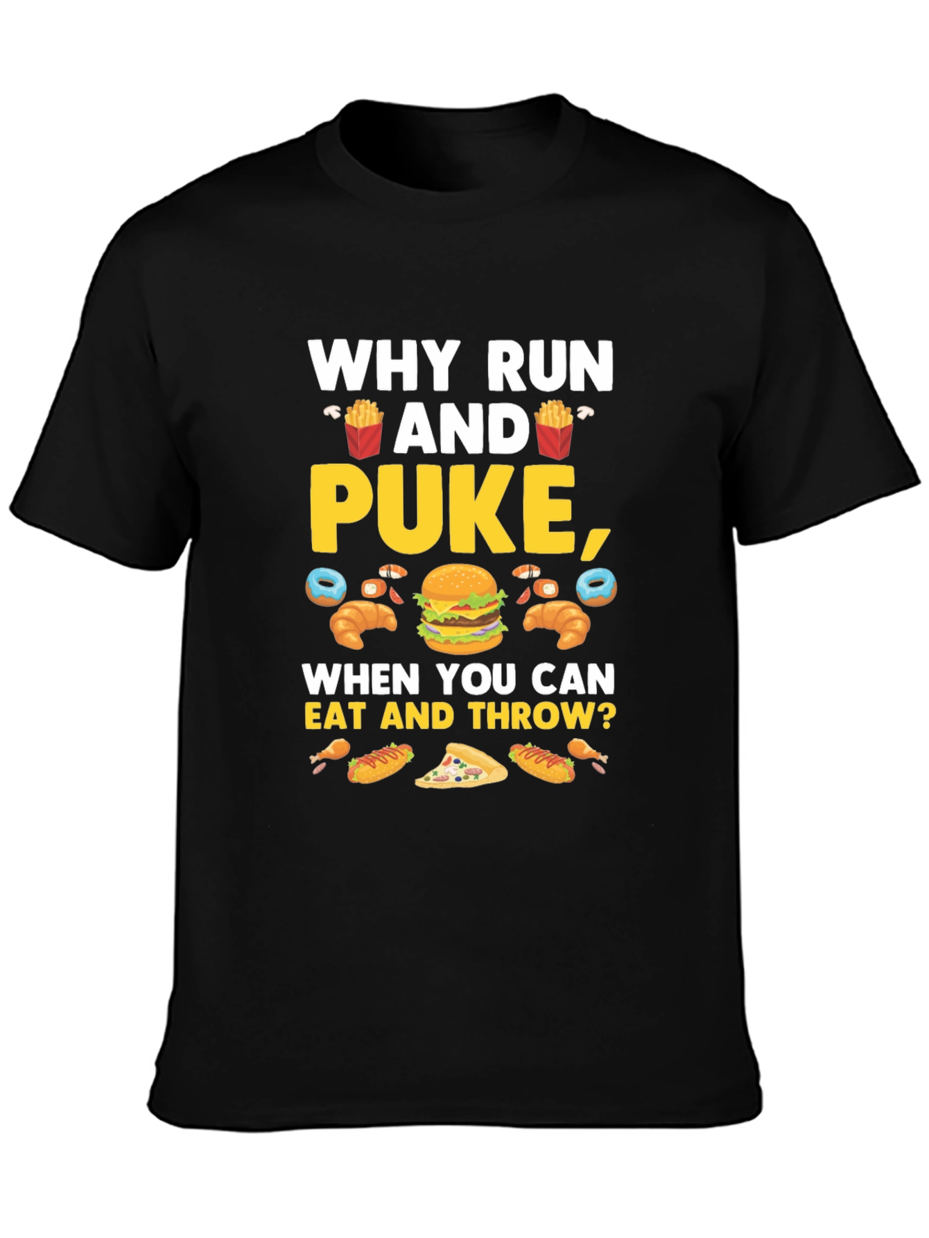 Eat and Throw Funny T-Shirt