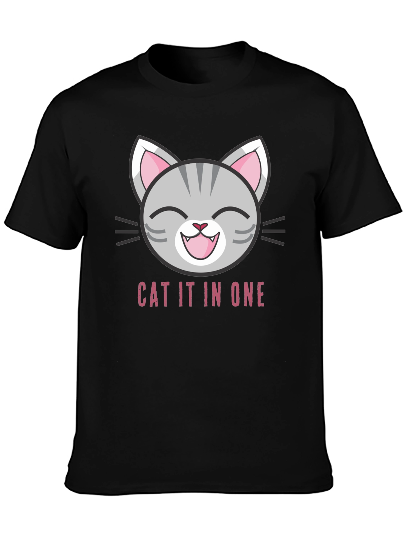 Funny Cat It In One T-Shirt