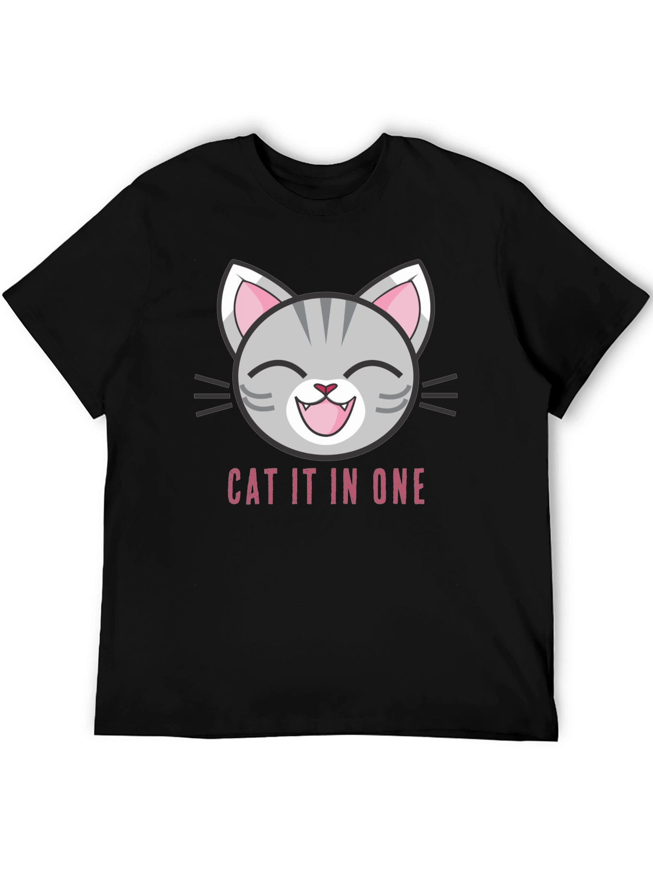 Funny Cat It In One T-Shirt