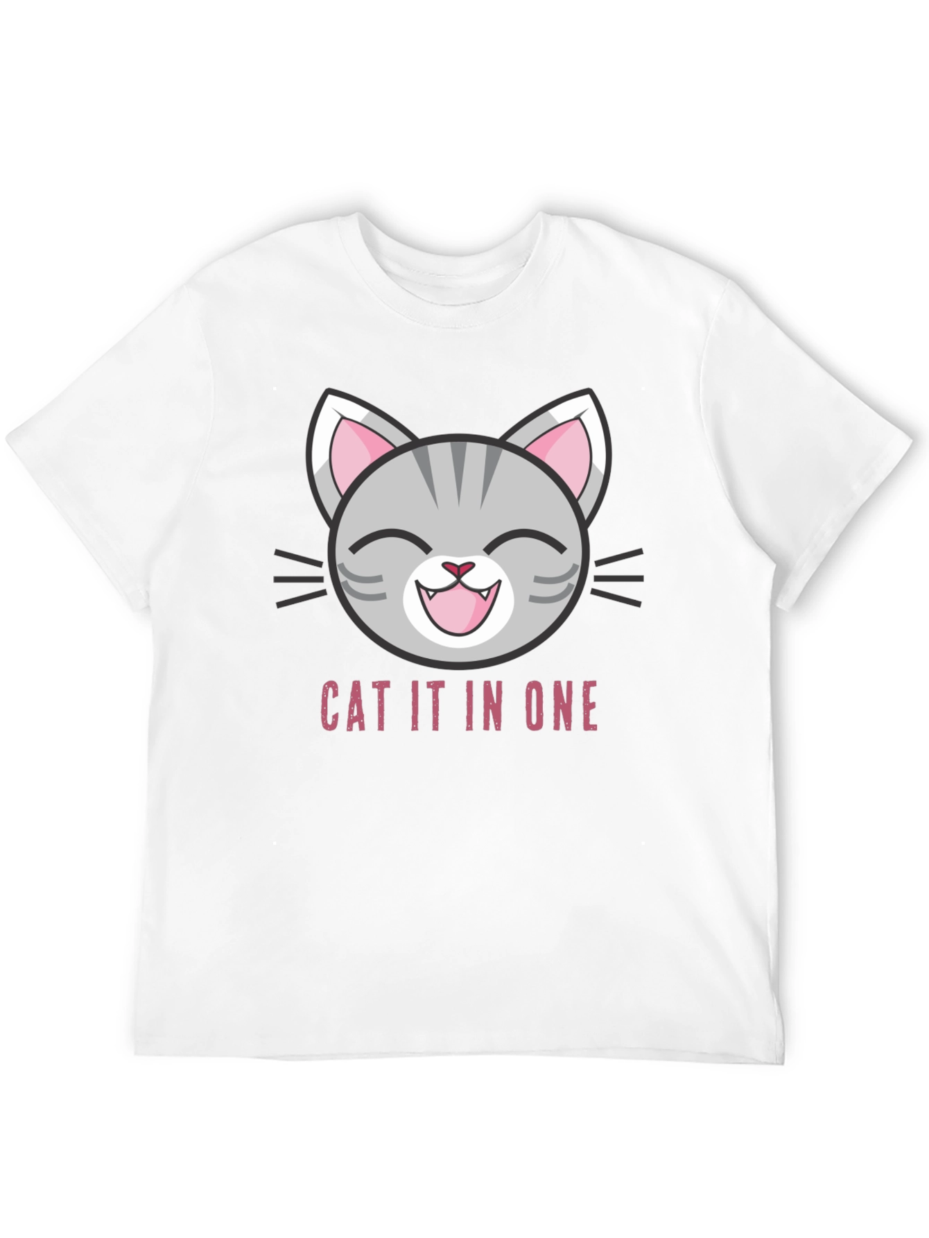 Funny Cat It In One T-Shirt