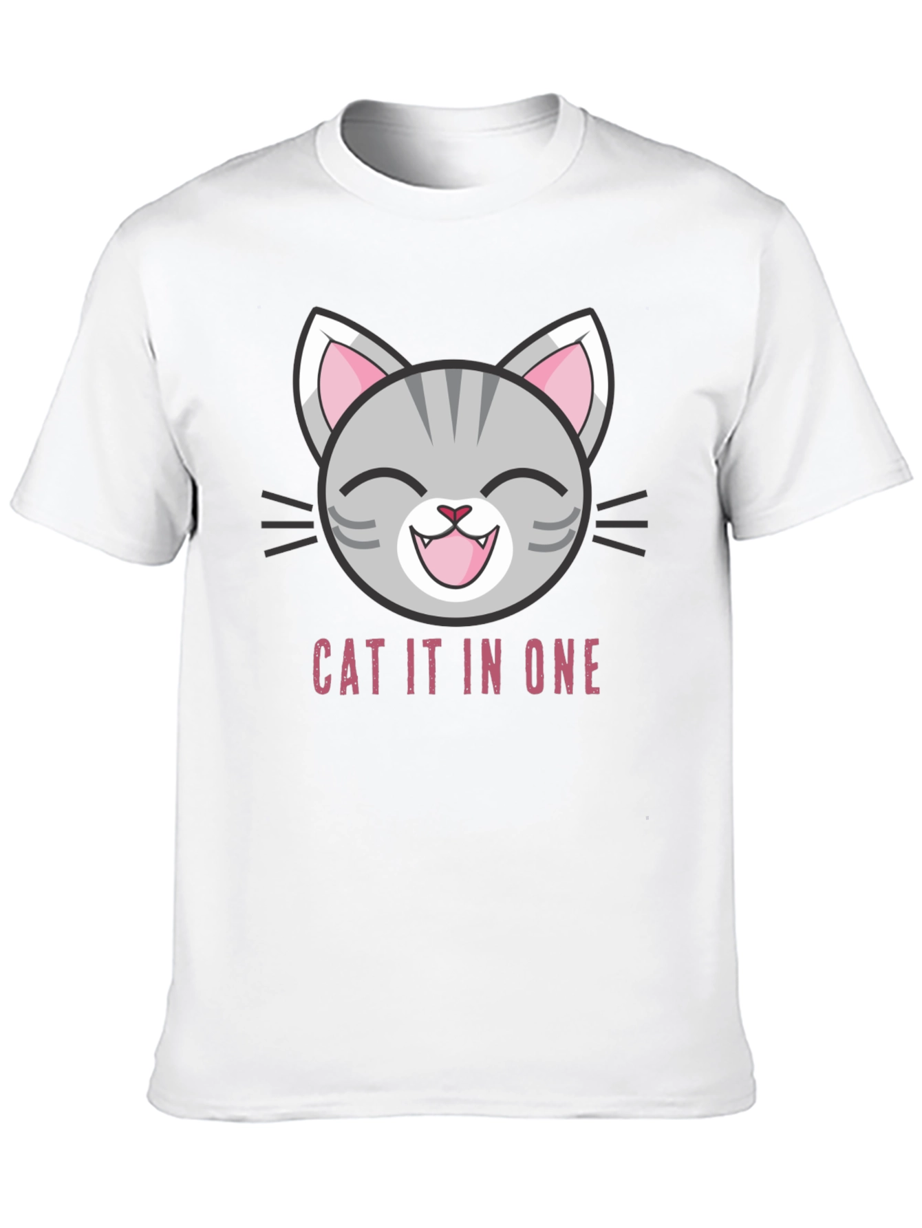 Funny Cat It In One T-Shirt