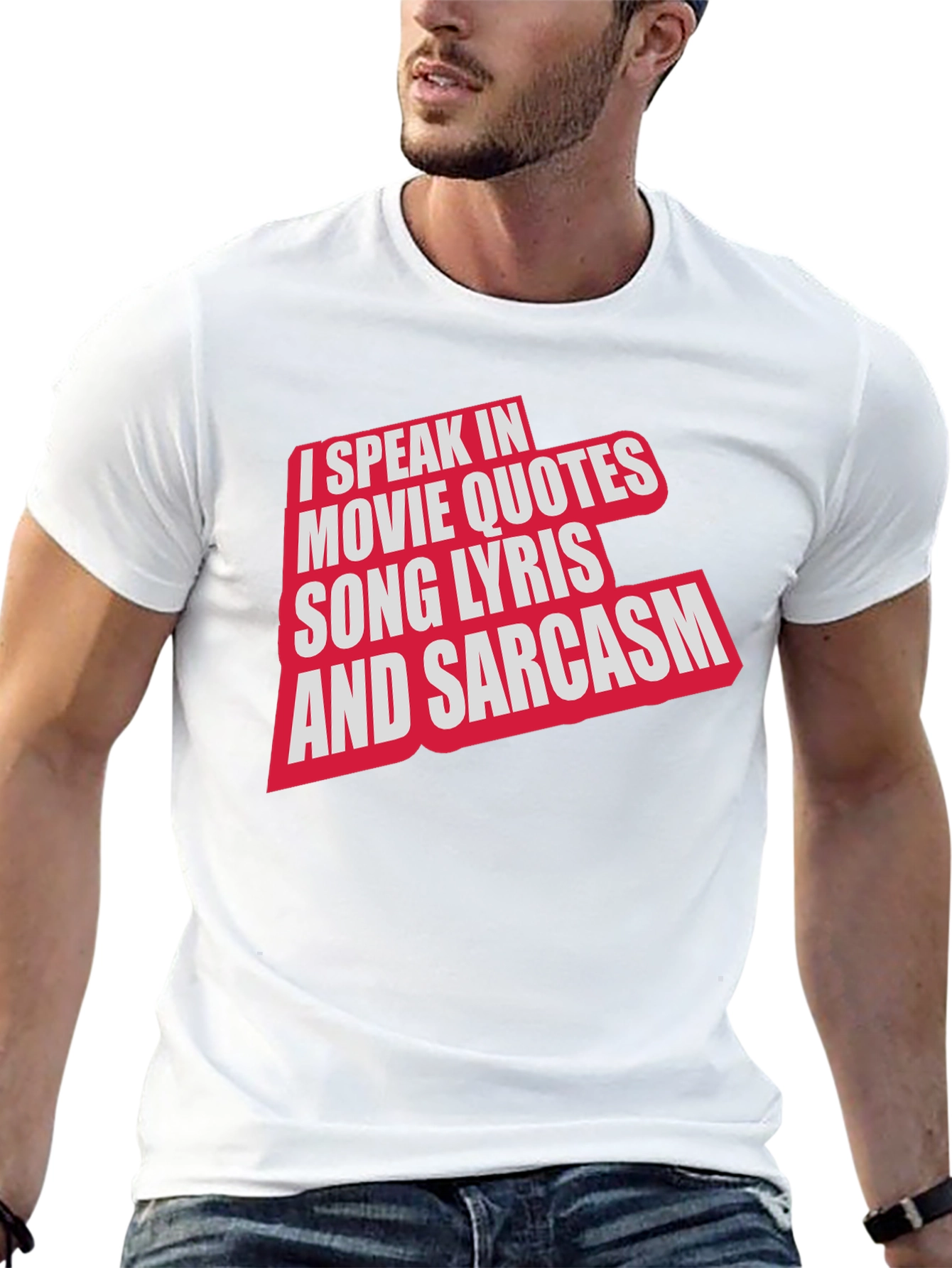 Movie Quotes & Sarcasm Black T-Shirt
