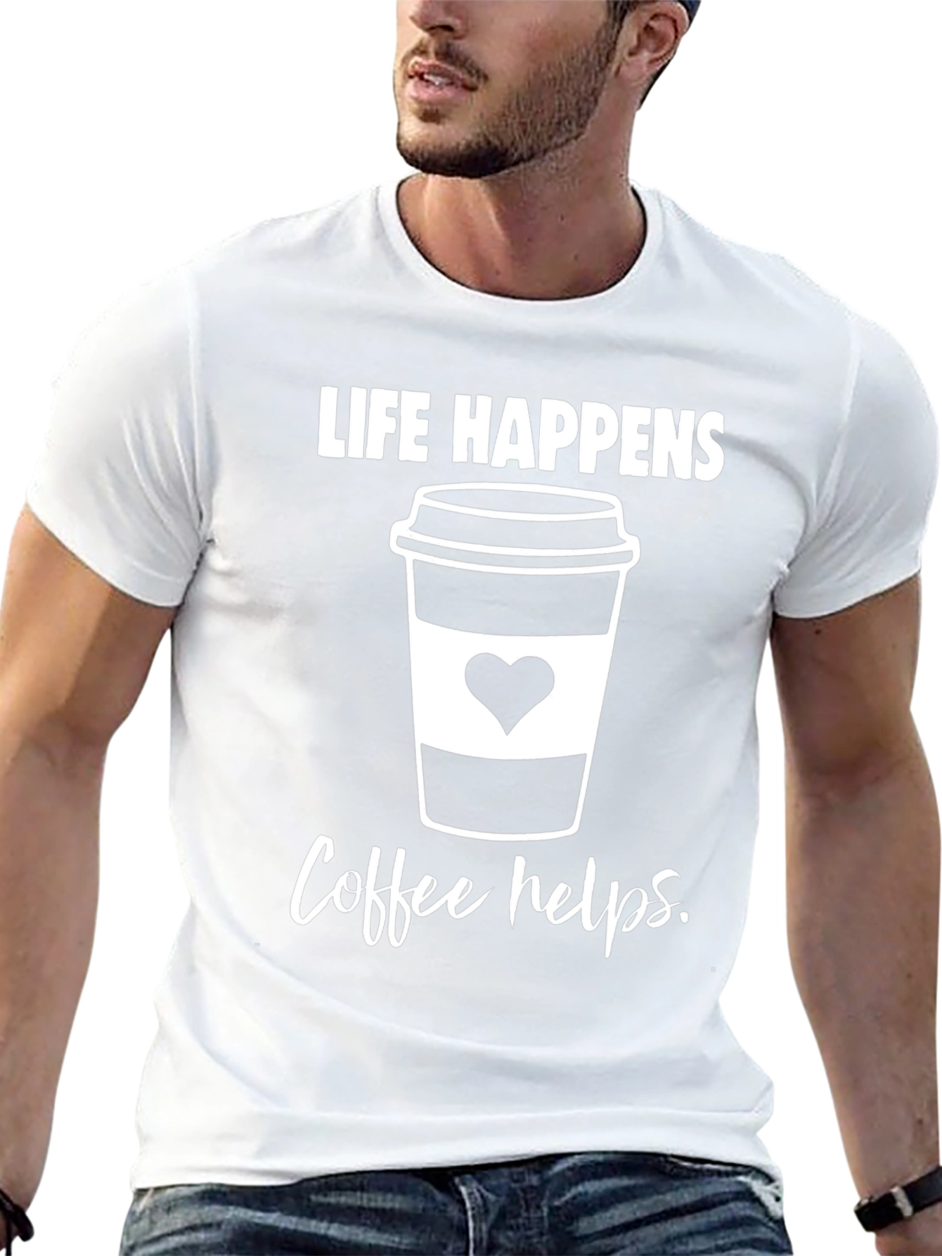 Life Happens Coffee Helps T-Shirt