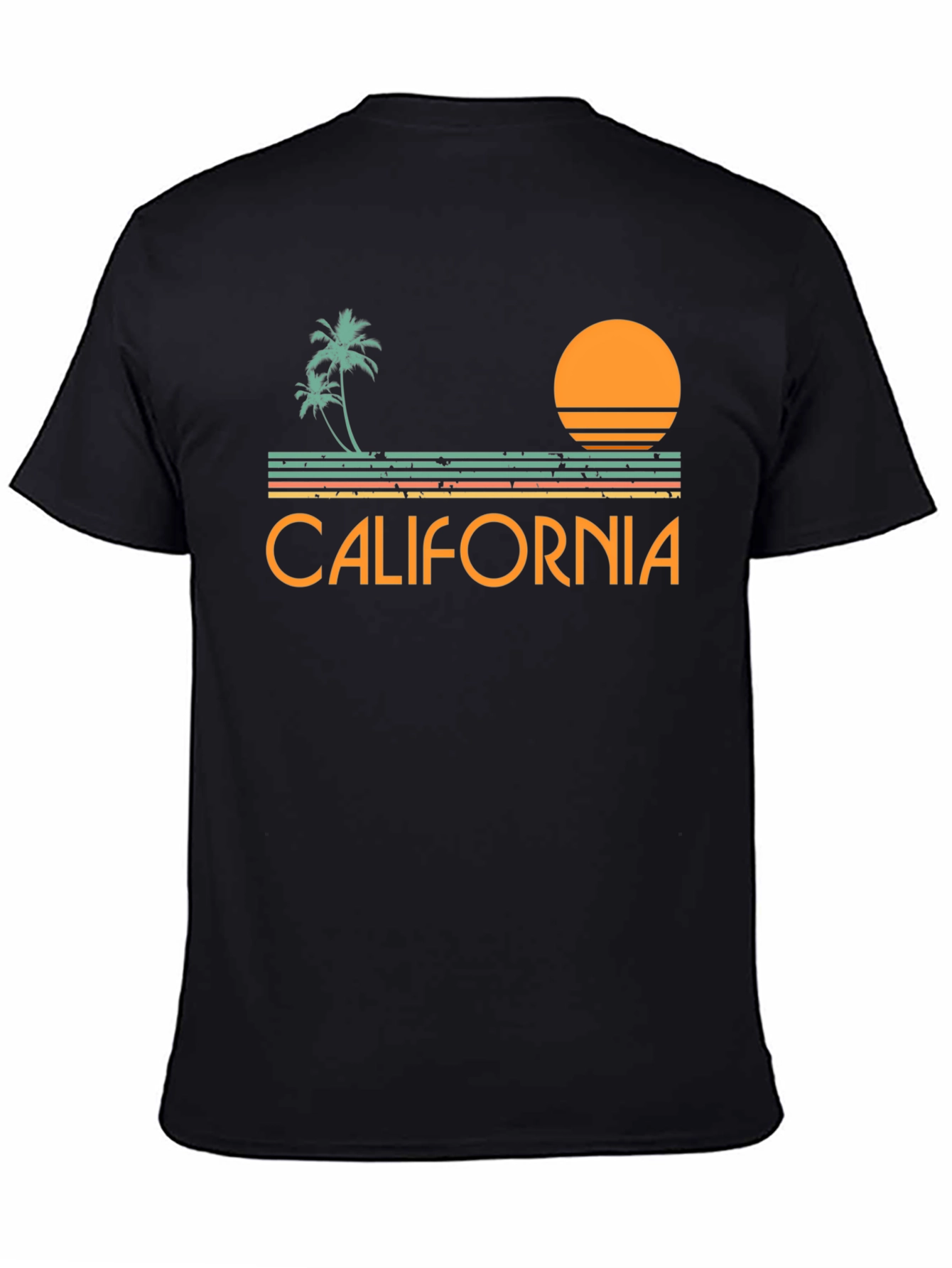 California Sunset Graphic T-Shirt