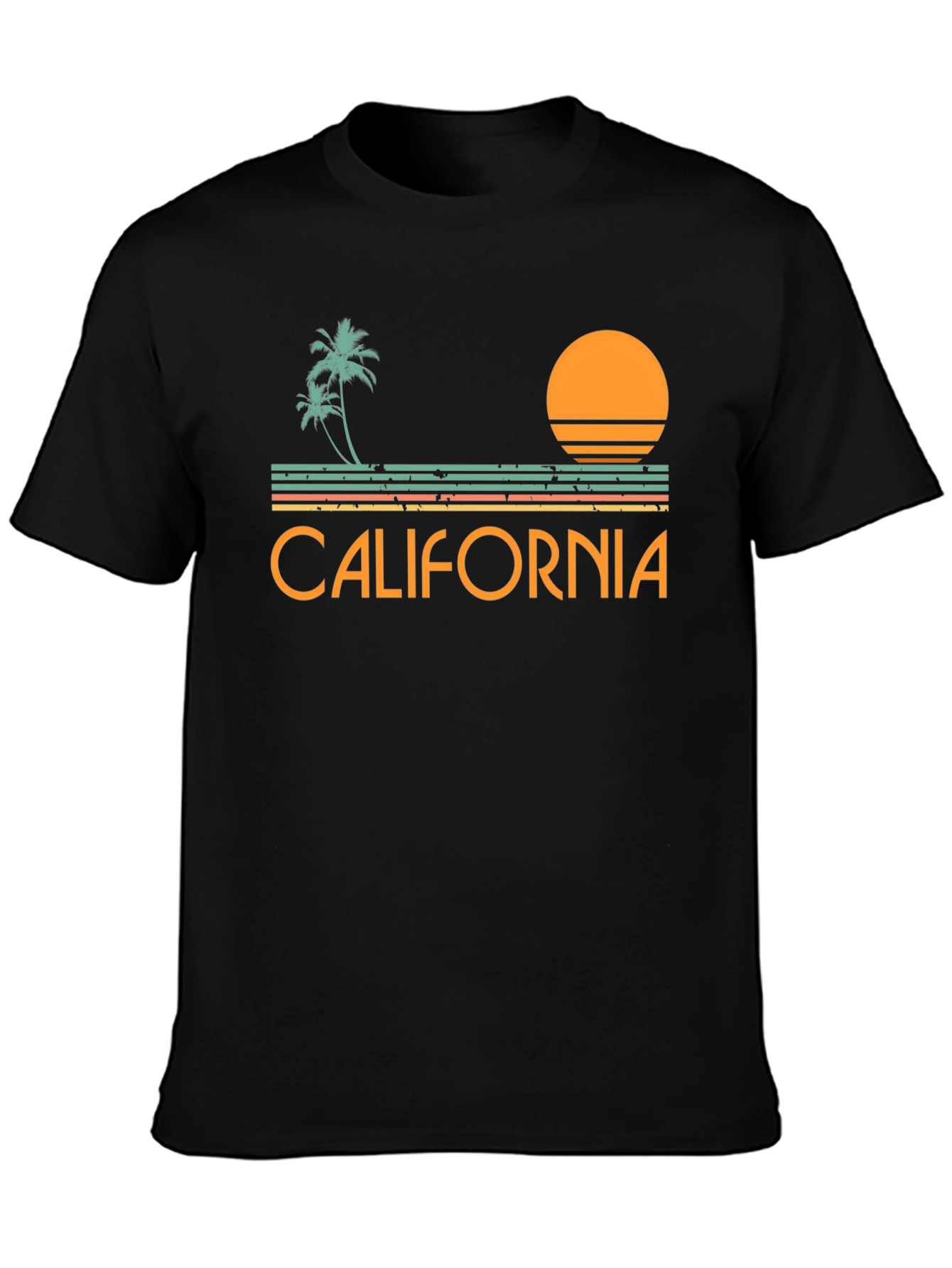 California Sunset Graphic T-Shirt