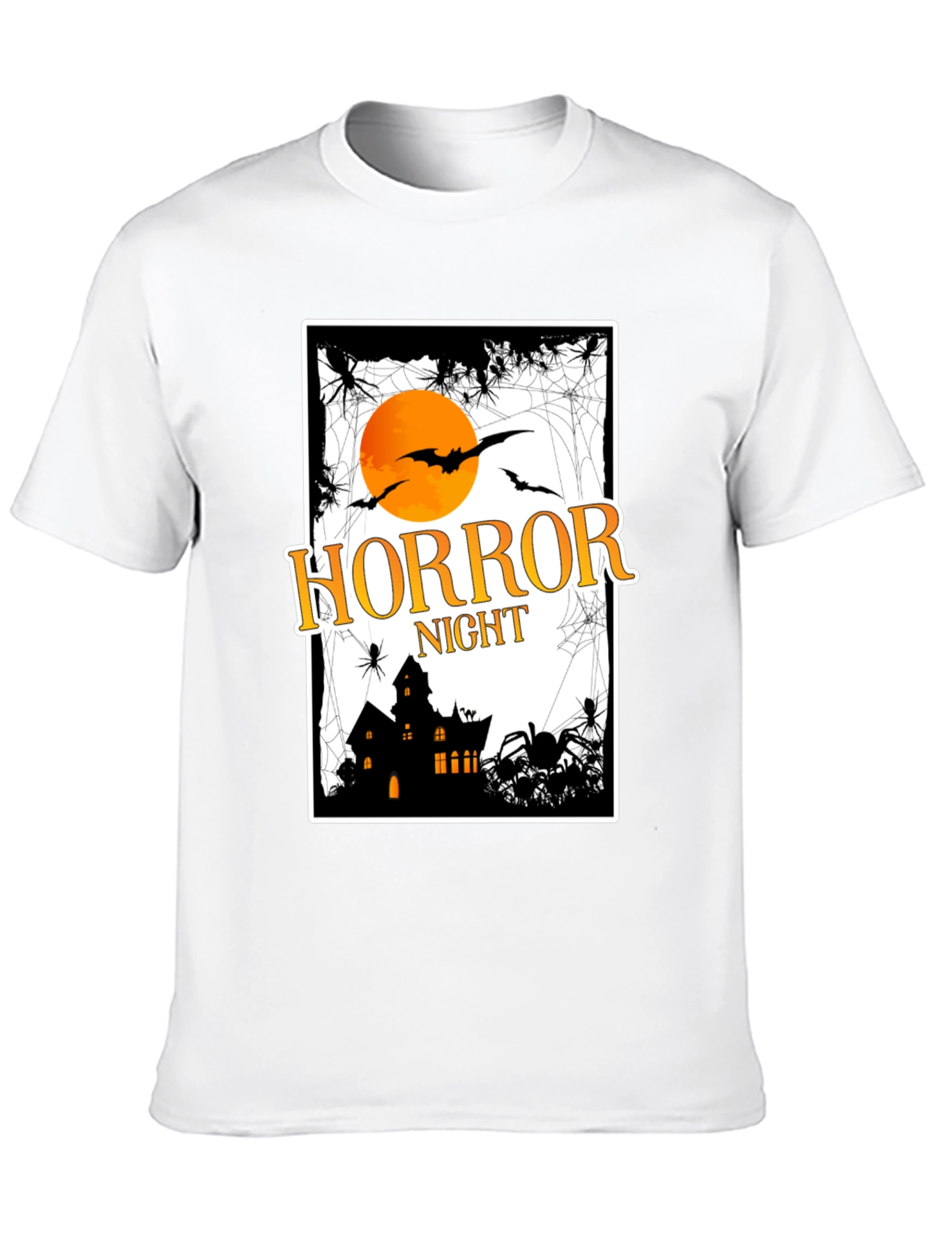 Horror Night Halloween Graphic Tee