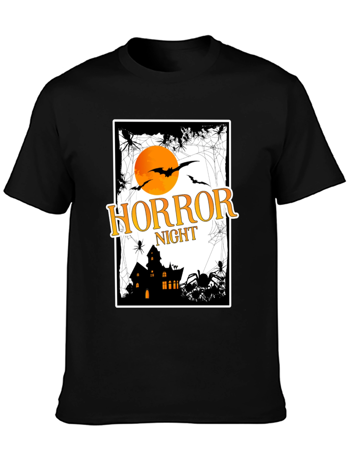 Horror Night Halloween Graphic Tee