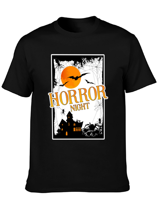 Horror Night Halloween Graphic Tee