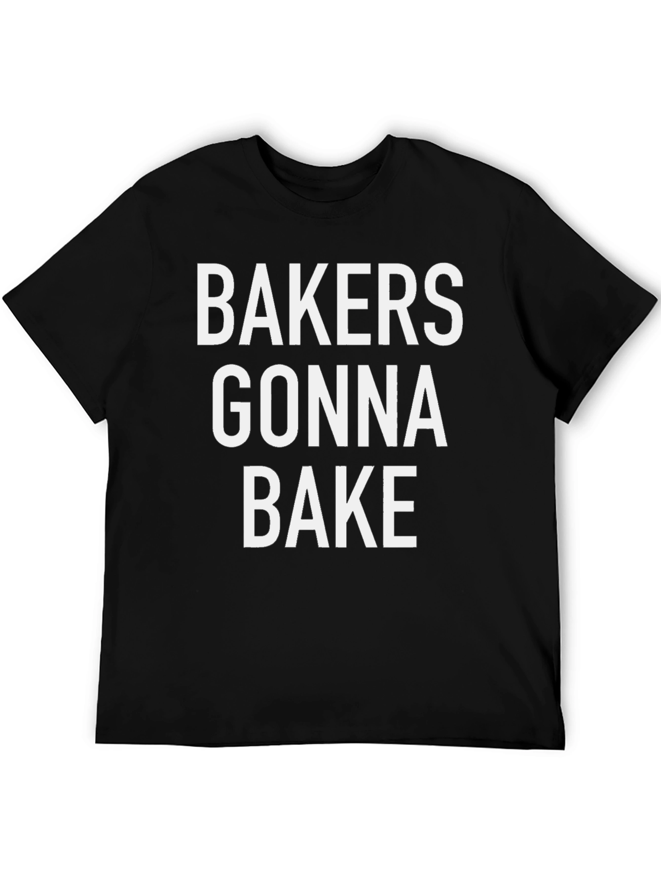 Baker Gonna Bake Graphic Tee - Black