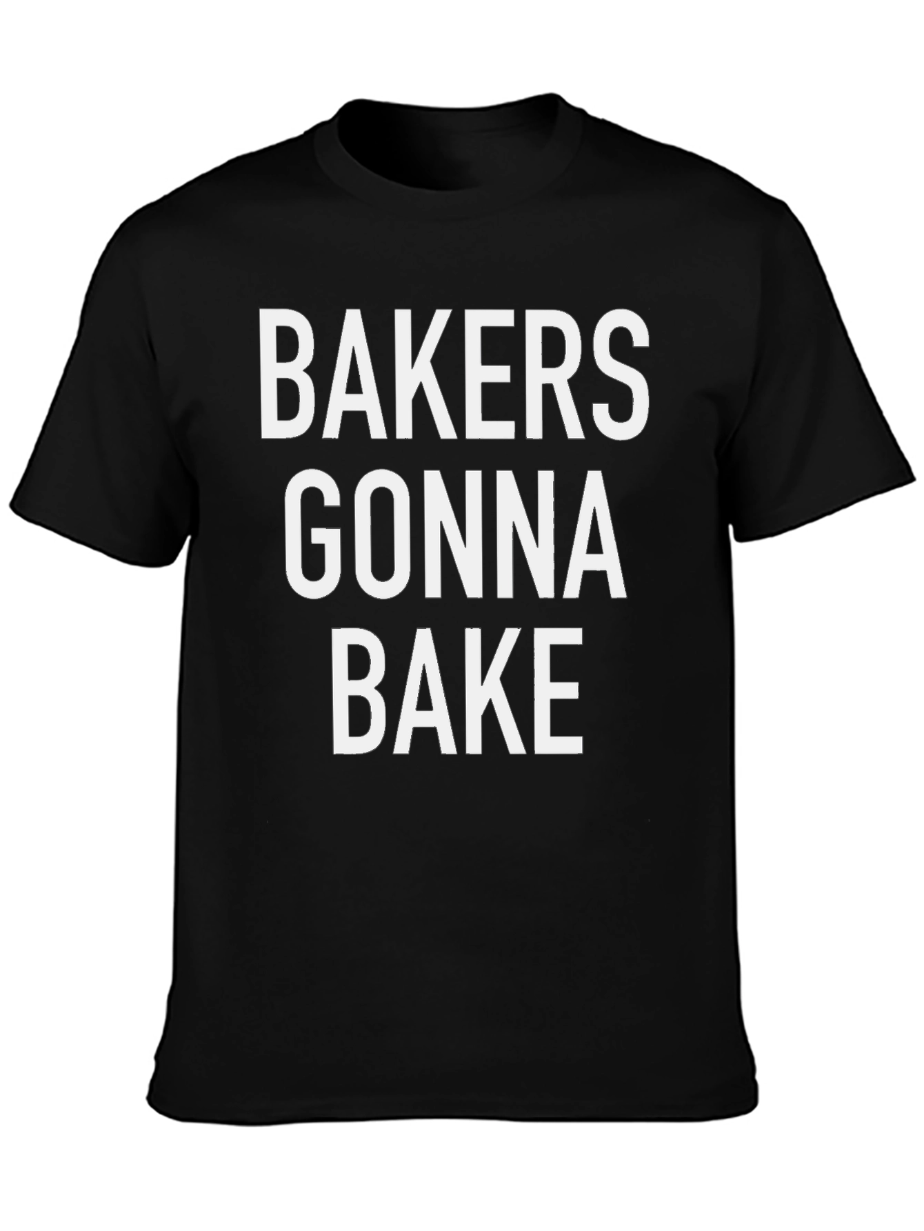 Baker Gonna Bake Graphic Tee - Black