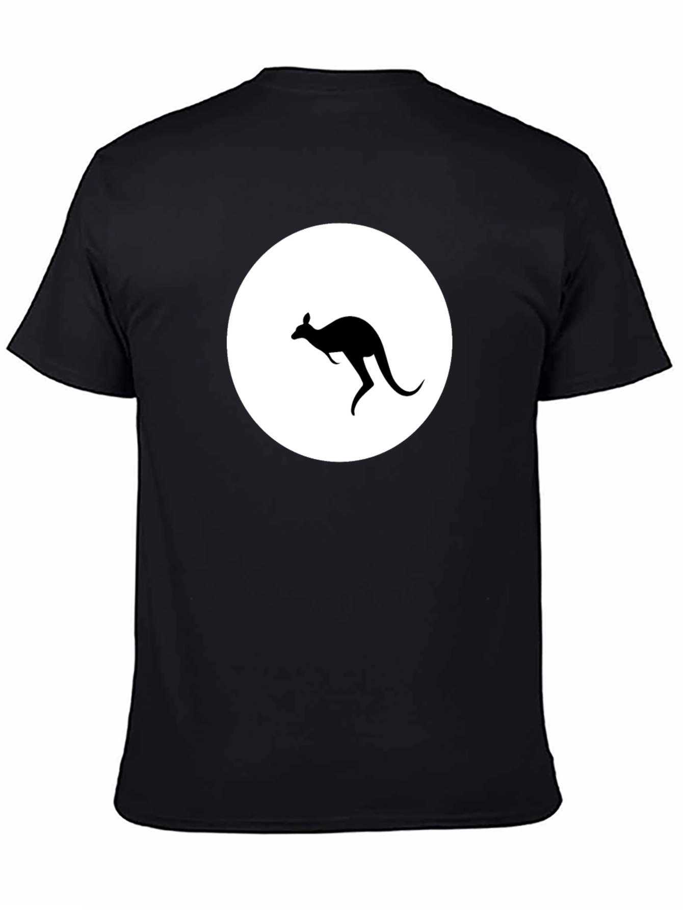 Kangaroo Silhouette Graphic T-Shirt