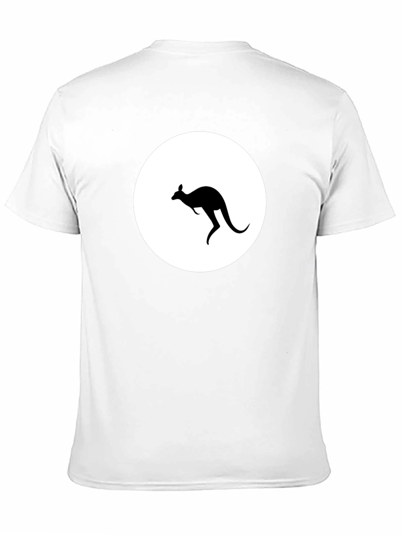 Kangaroo Silhouette Graphic T-Shirt