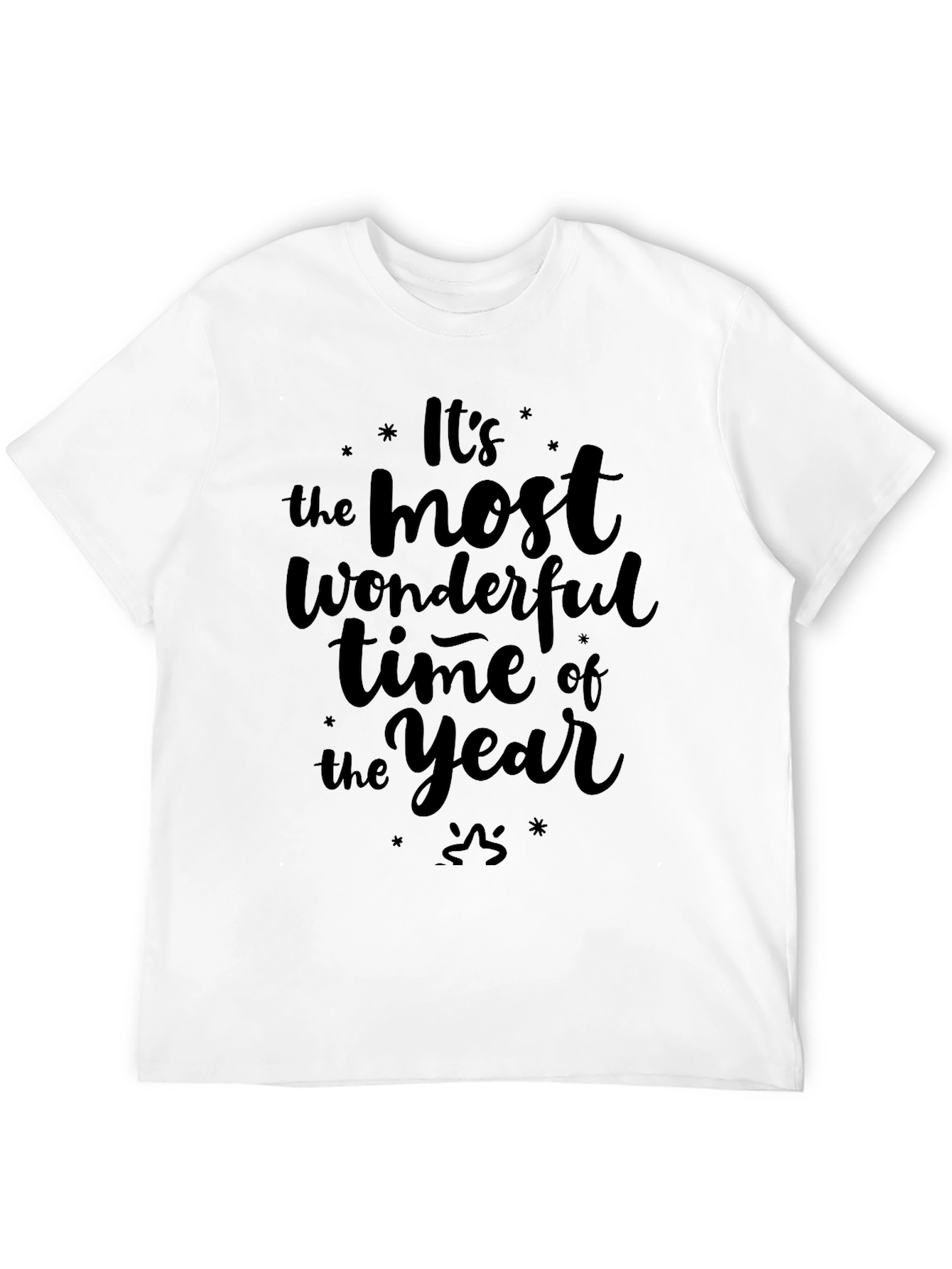 Wonderful Time of Year Black Graphic Tee