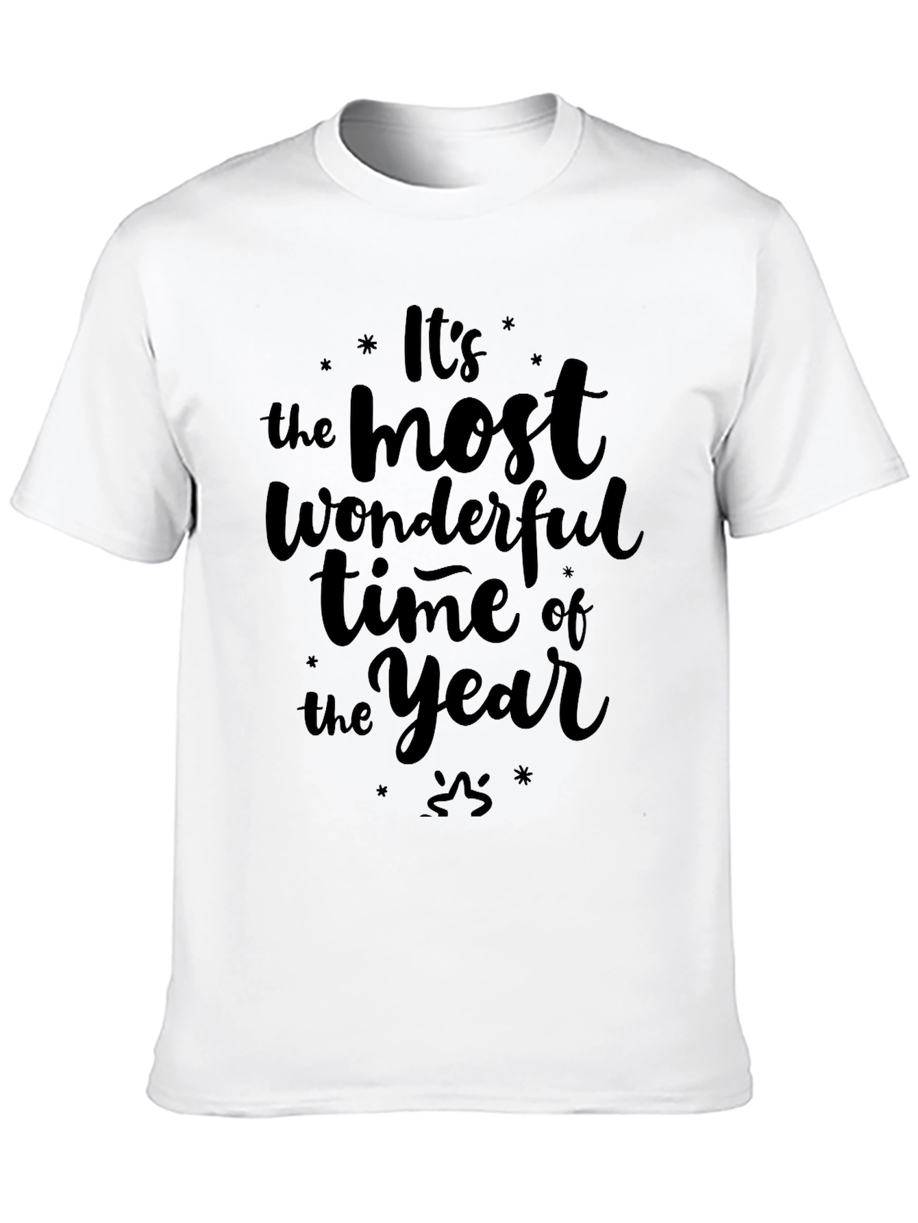 Wonderful Time of Year Black Graphic Tee