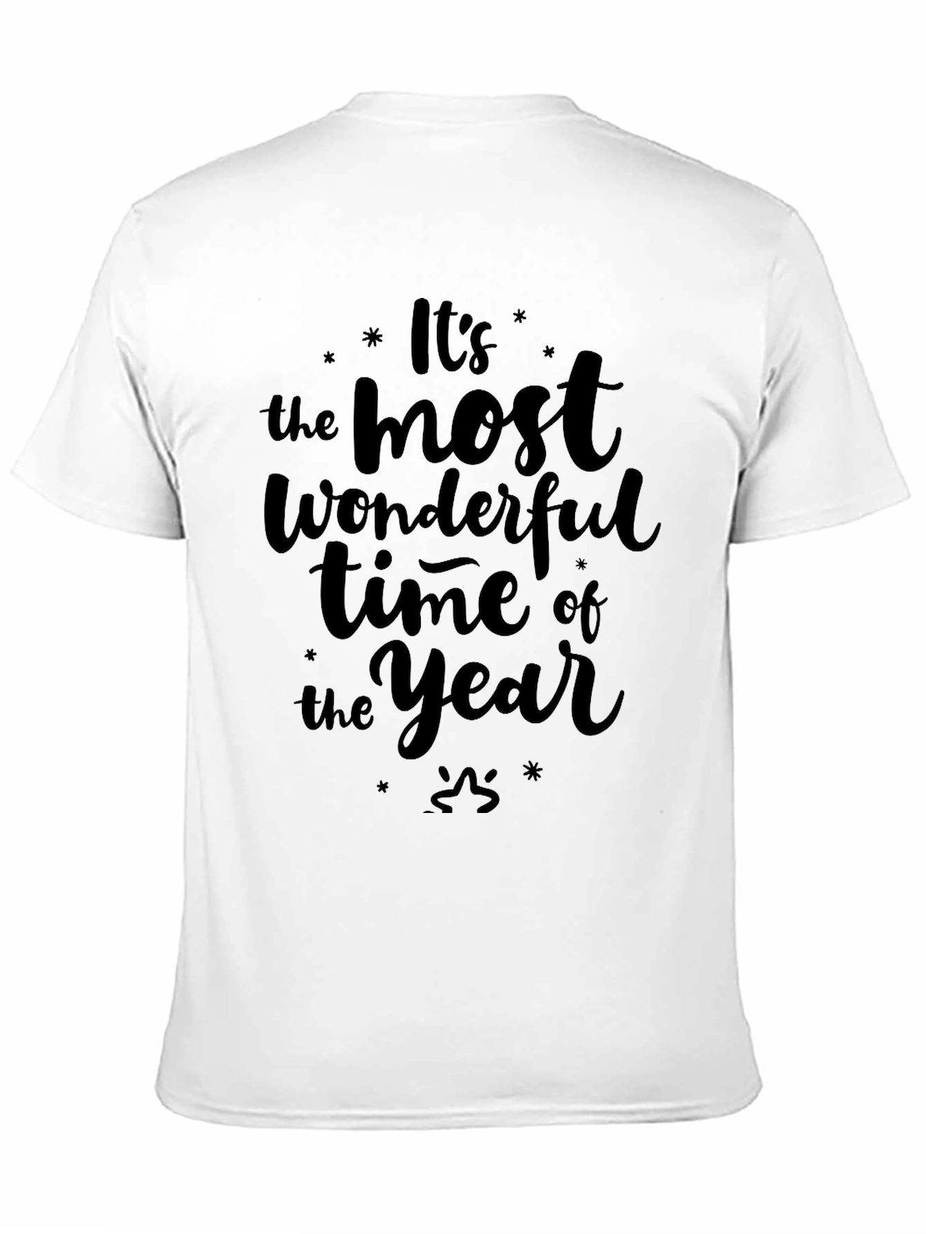 Wonderful Time of Year Black Graphic Tee