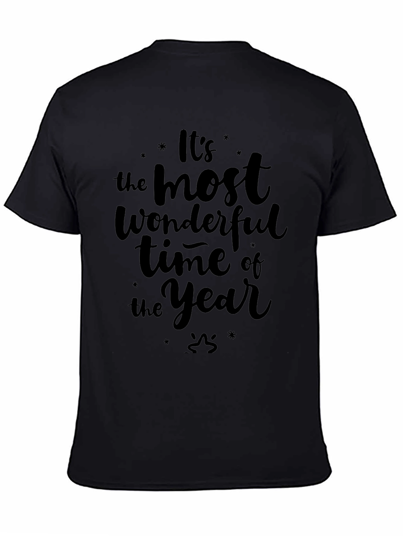 Wonderful Time of Year Black Graphic Tee