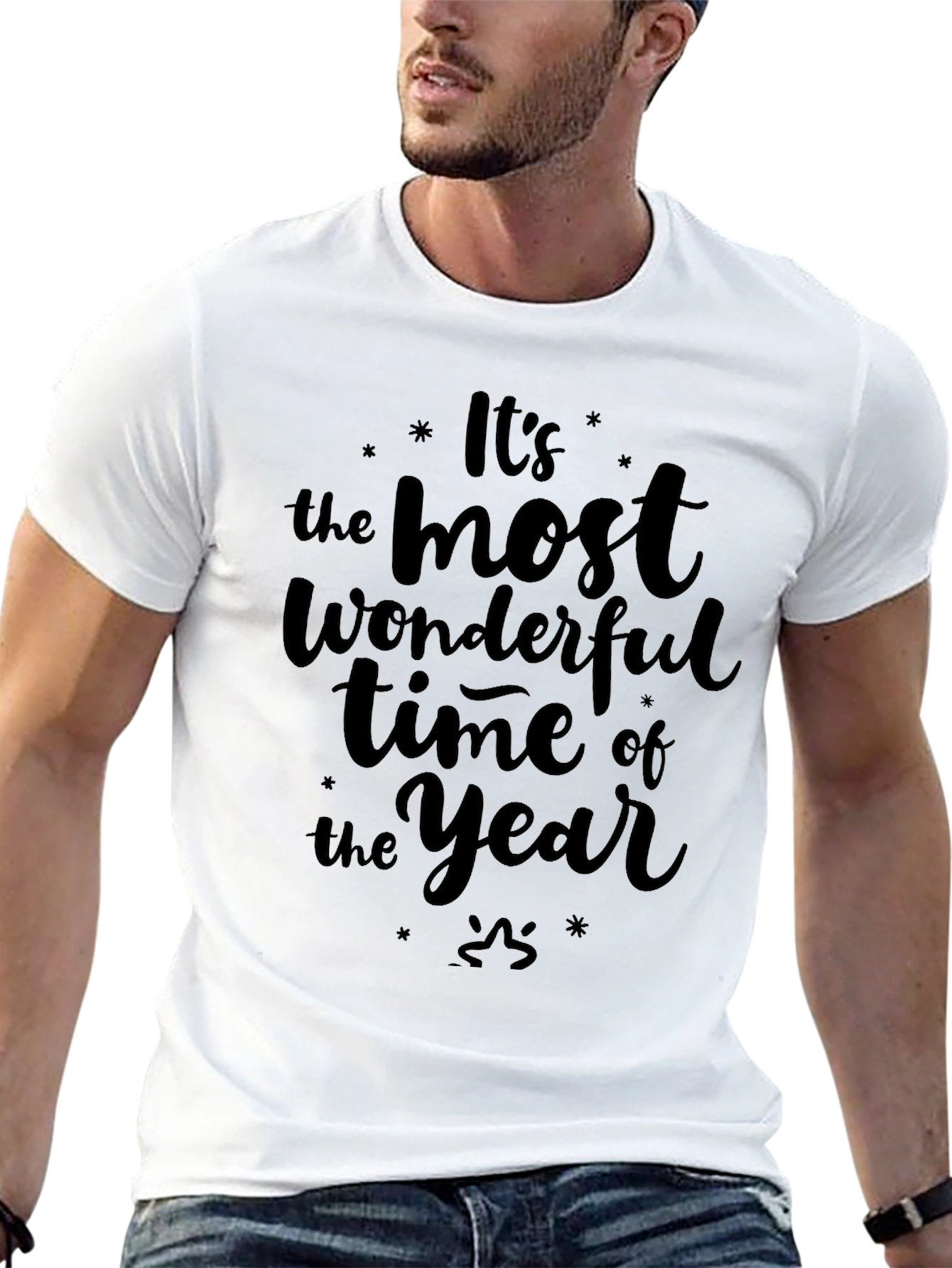 Wonderful Time of Year Black Graphic Tee