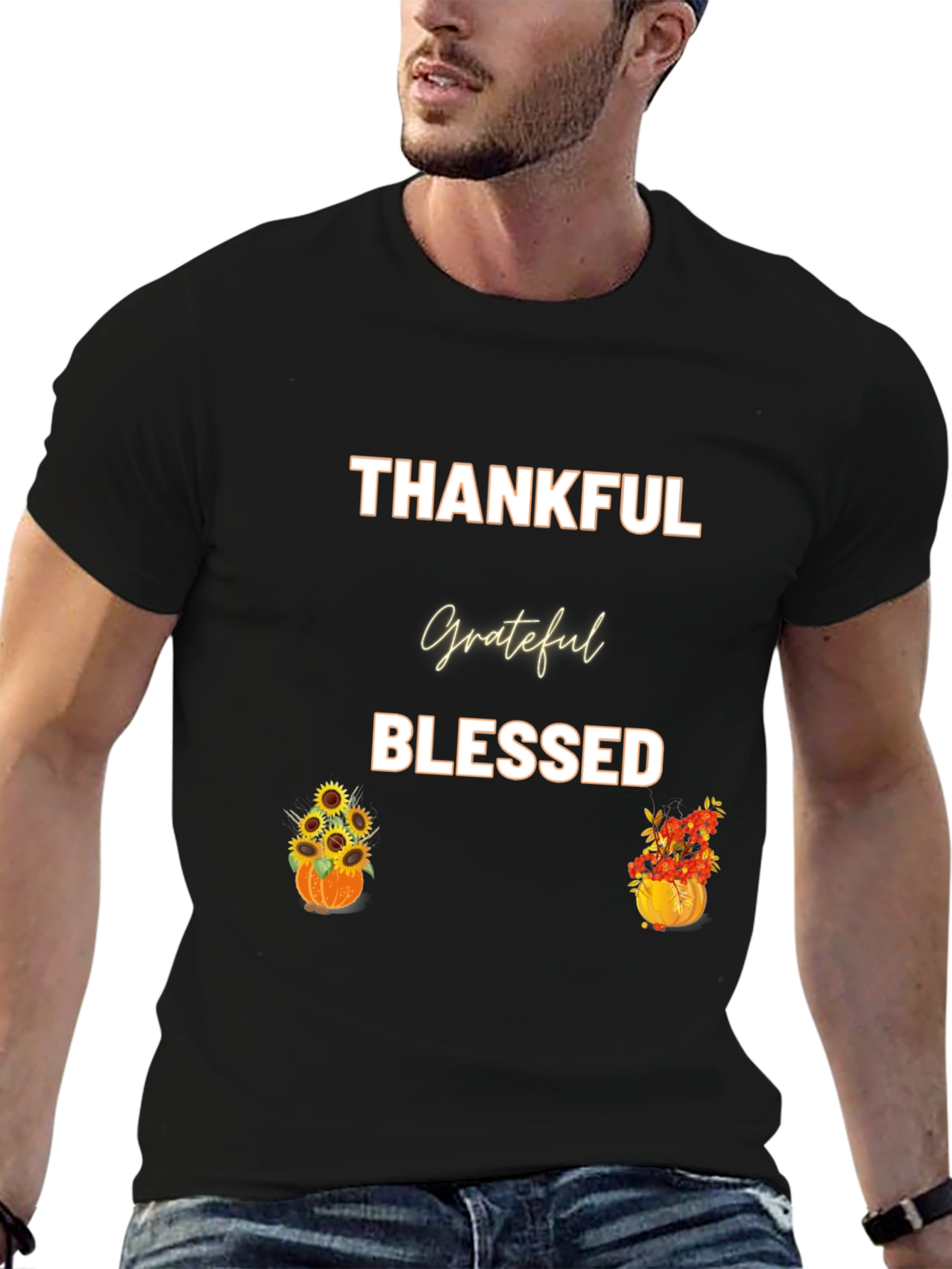 Thankful Grateful Blessed T-Shirt