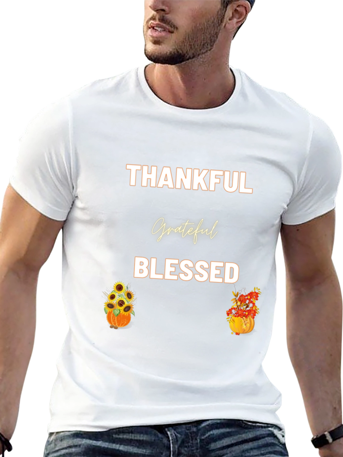 Thankful Grateful Blessed T-Shirt