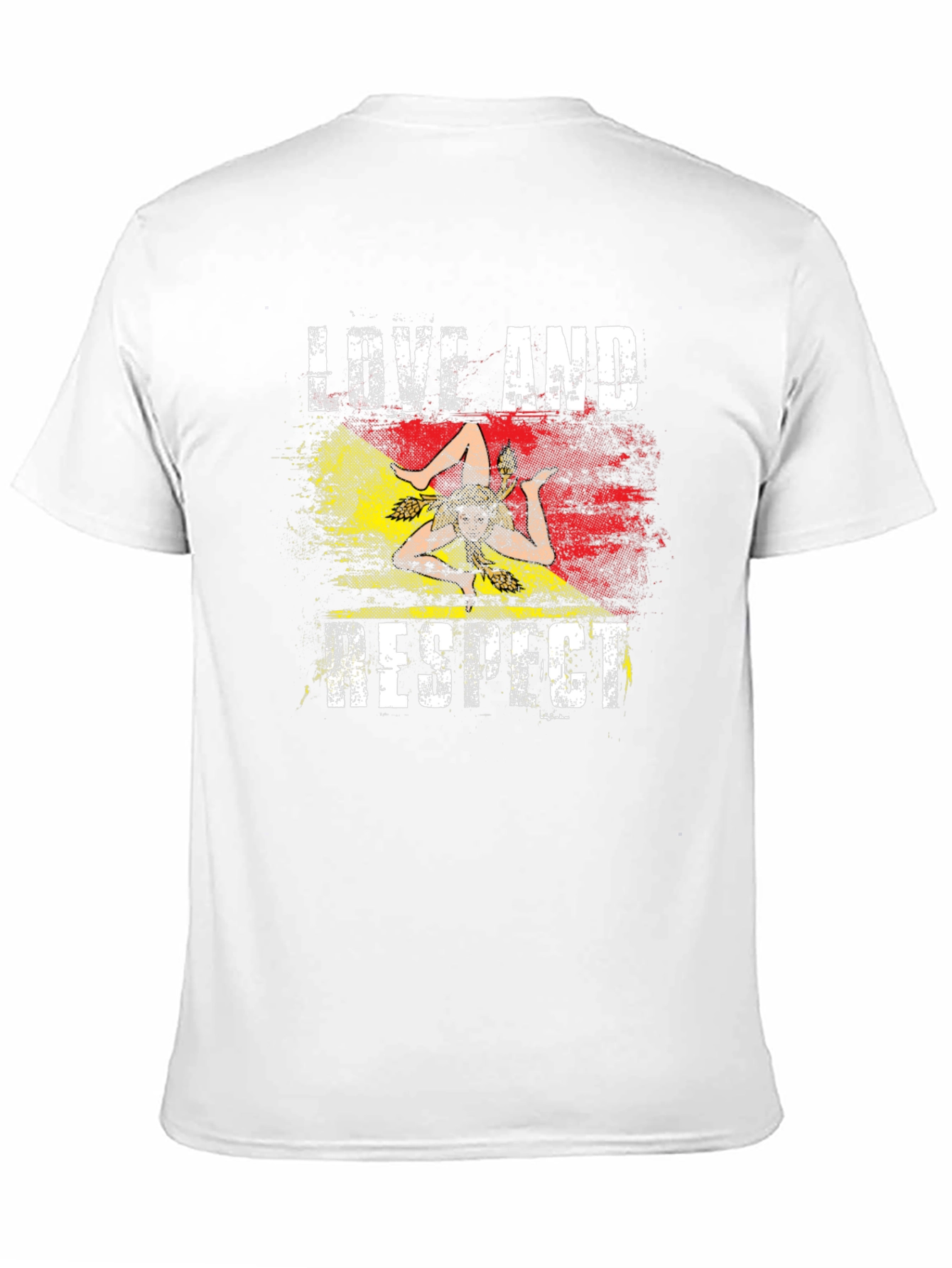 Love and Respect Sicily T-Shirt Italian Pride