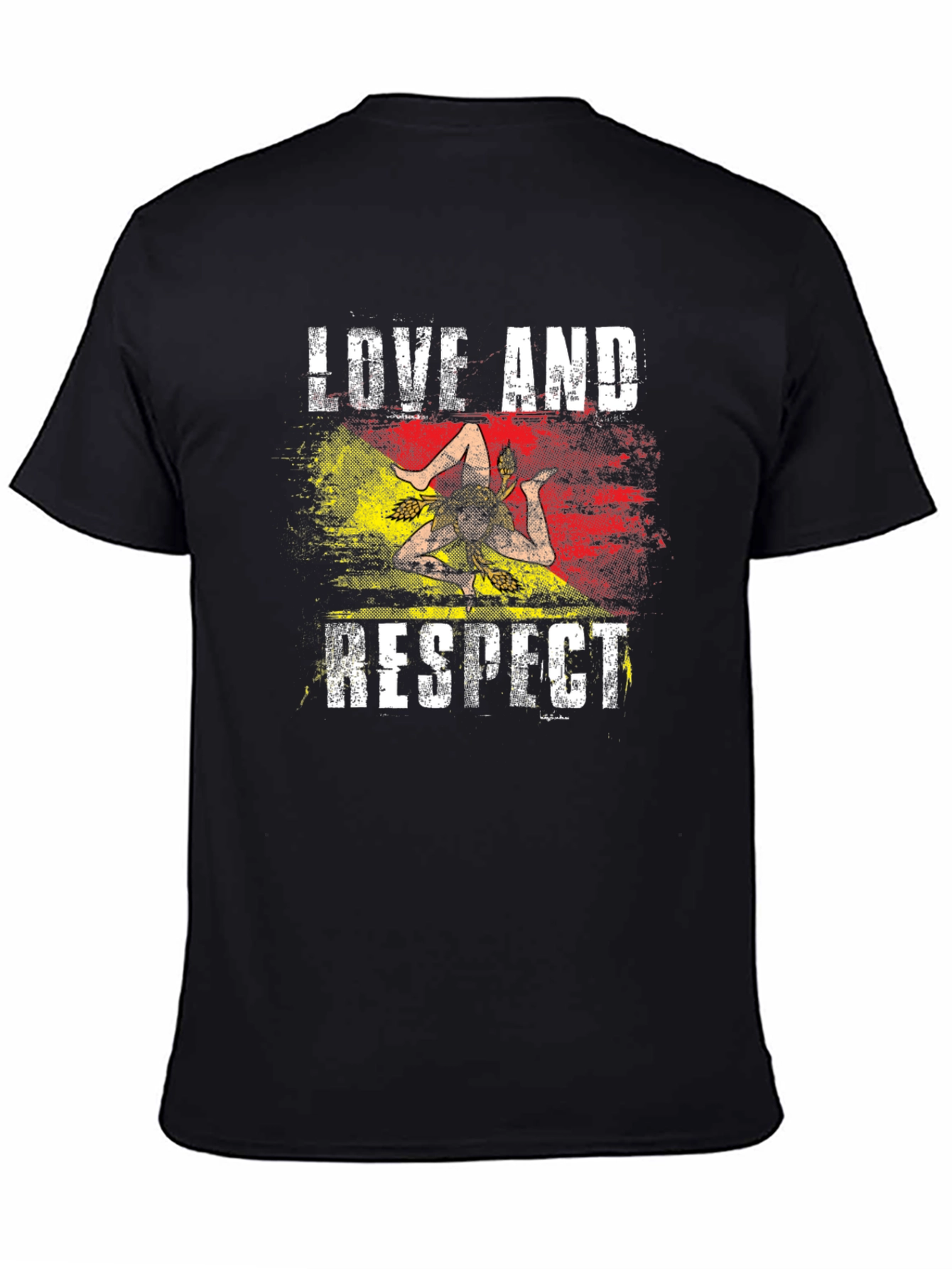 Love and Respect Sicily T-Shirt Italian Pride