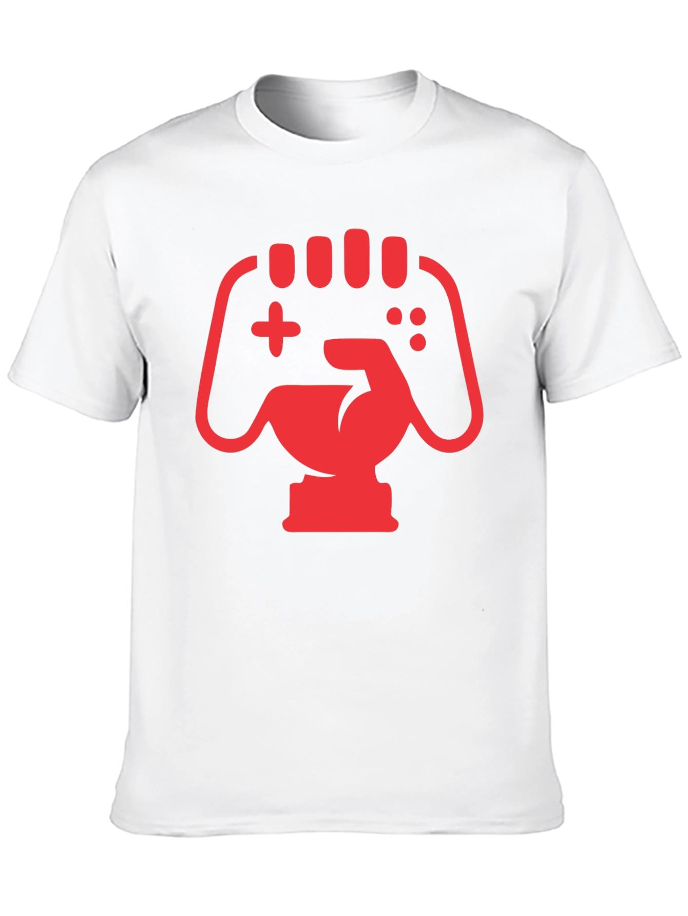 Gamer Power Fist Graphic Tee - Black