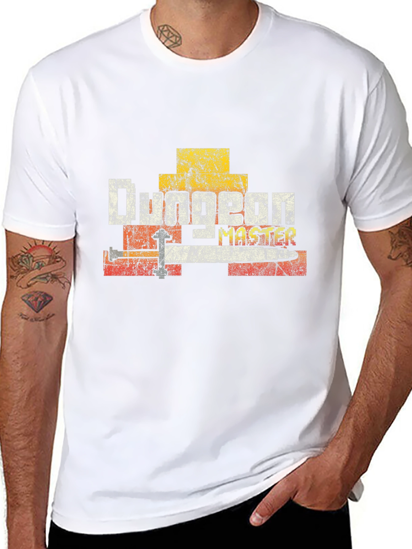 Dungeon Master T-Shirt - Retro Gaming Style