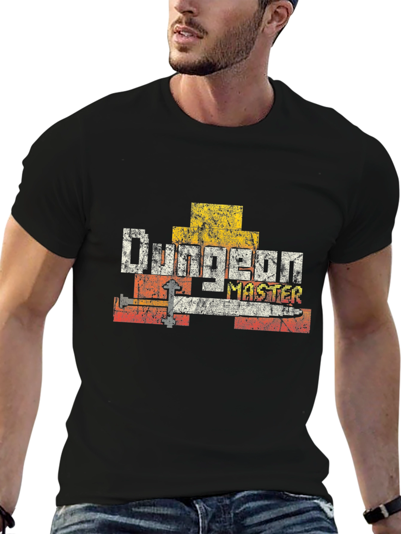 Dungeon Master T-Shirt - Retro Gaming Style