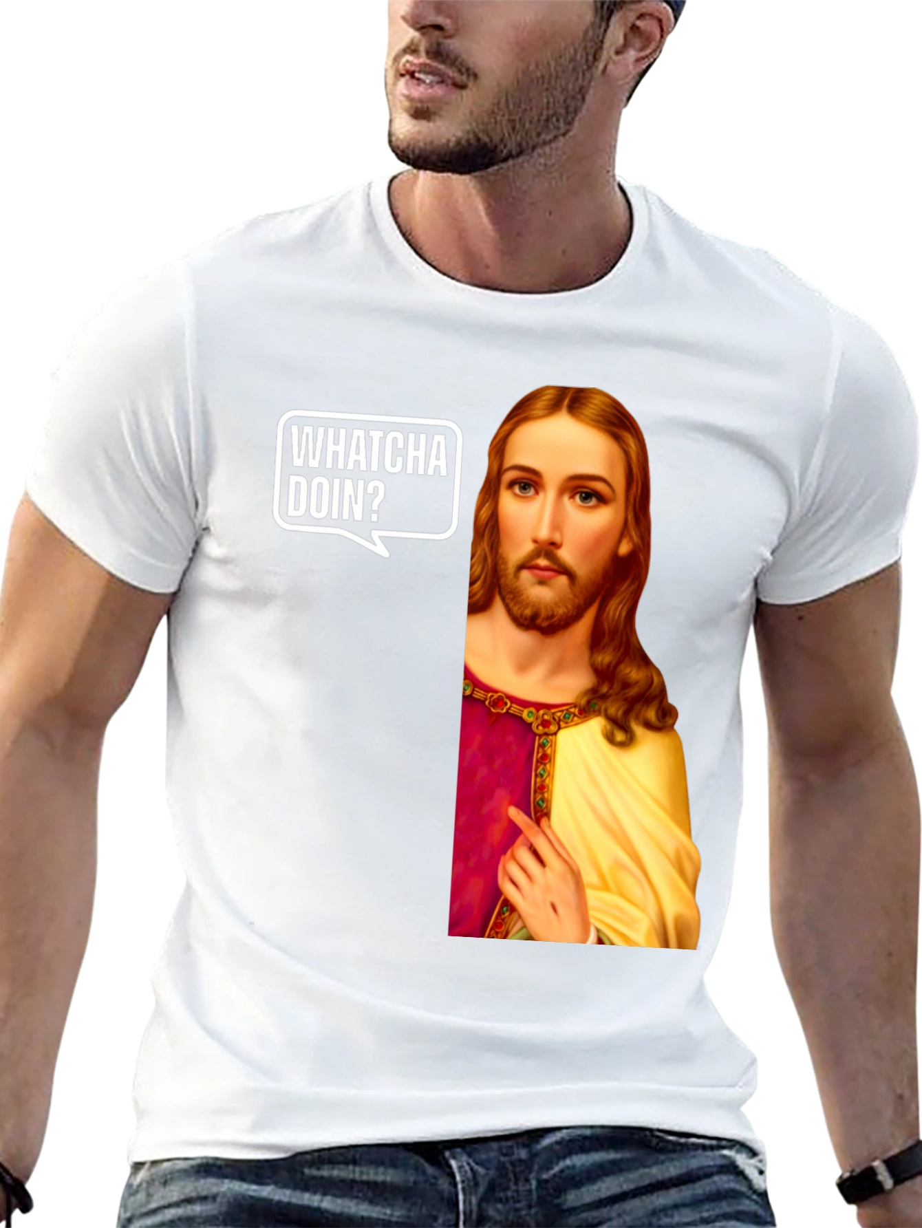Whatcha Doin? Jesus T-Shirt