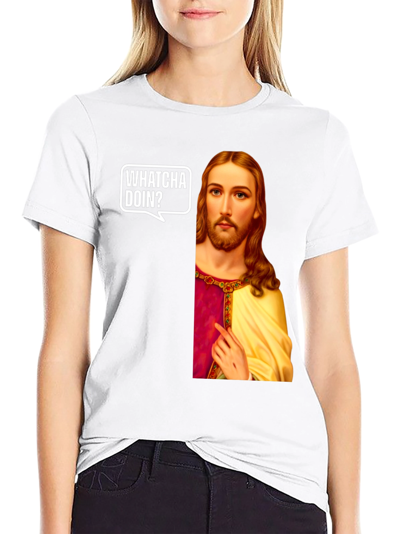Whatcha Doin? Jesus T-Shirt