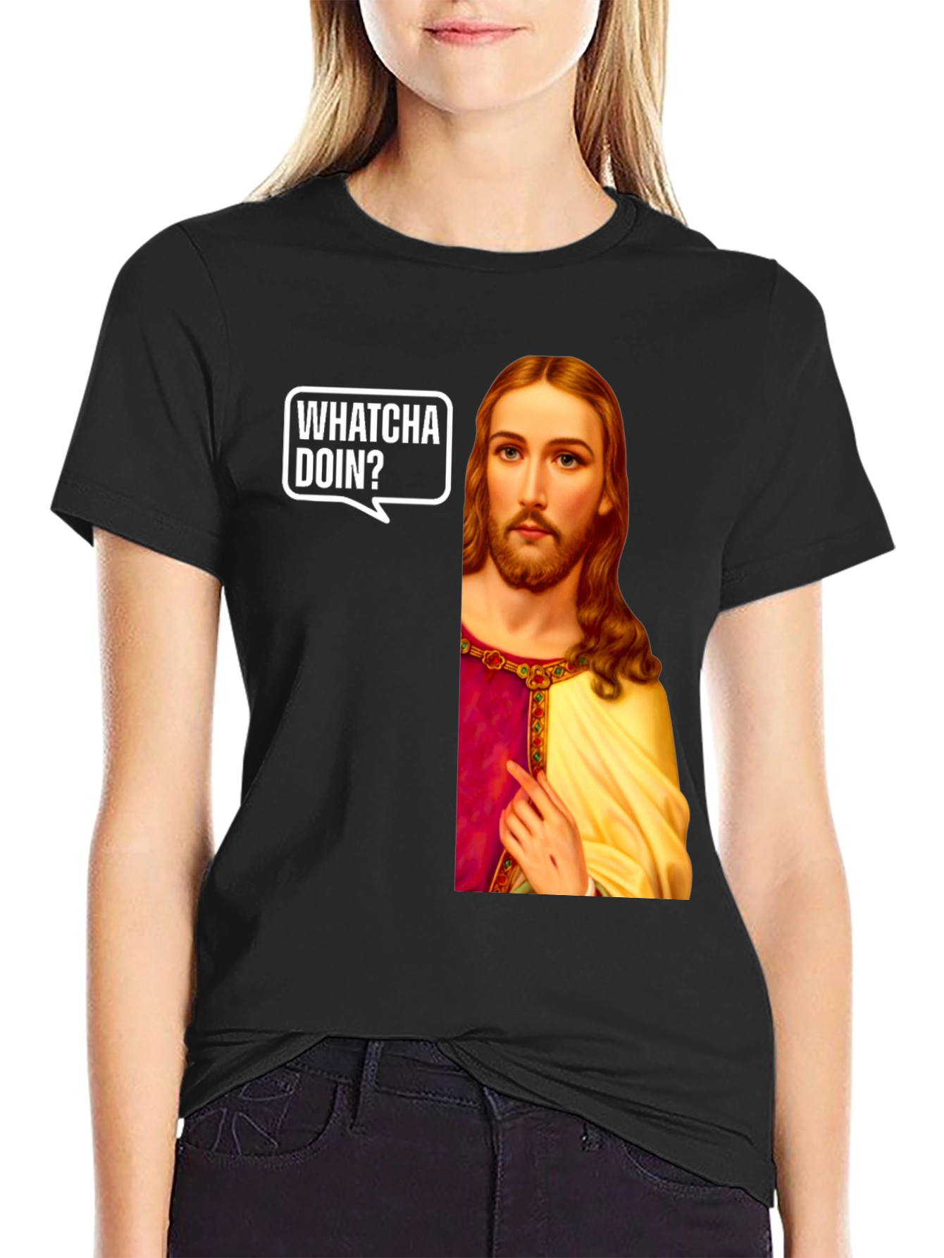Whatcha Doin? Jesus T-Shirt