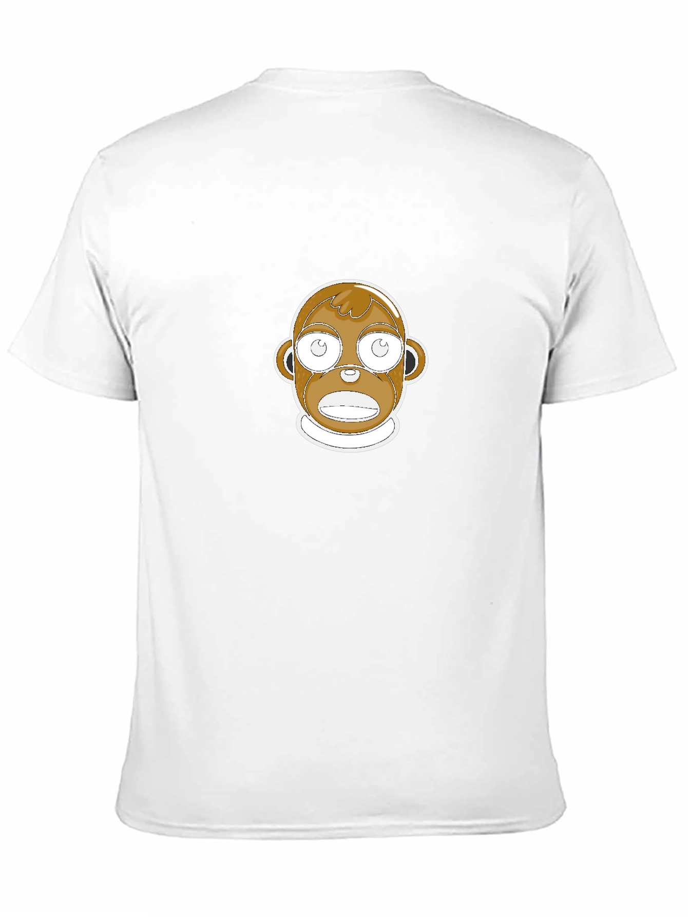 Unique Cartoon Graphic Print Black Crew Neck T-Shirt