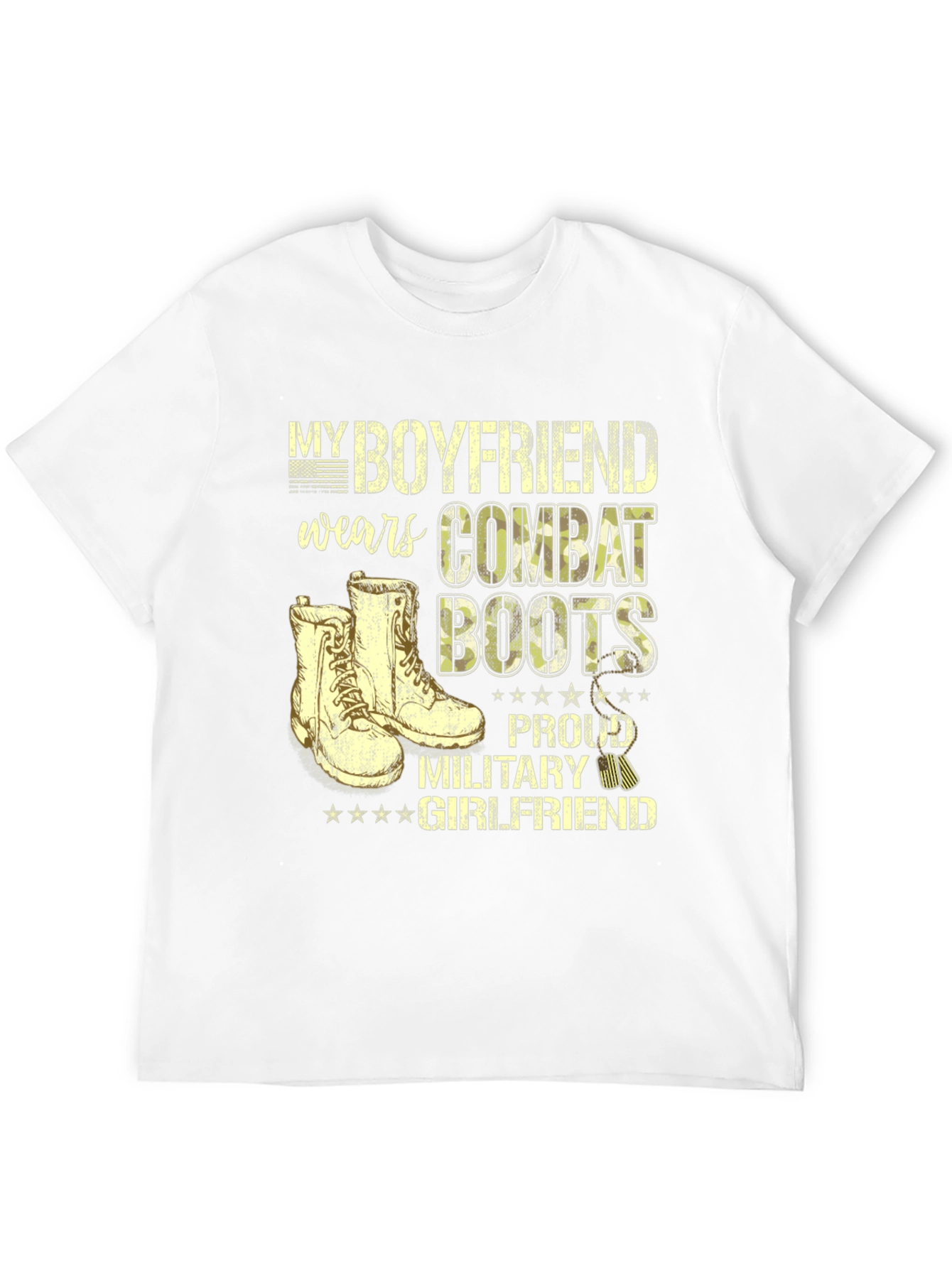 Proud Military Girlfriend T-Shirt